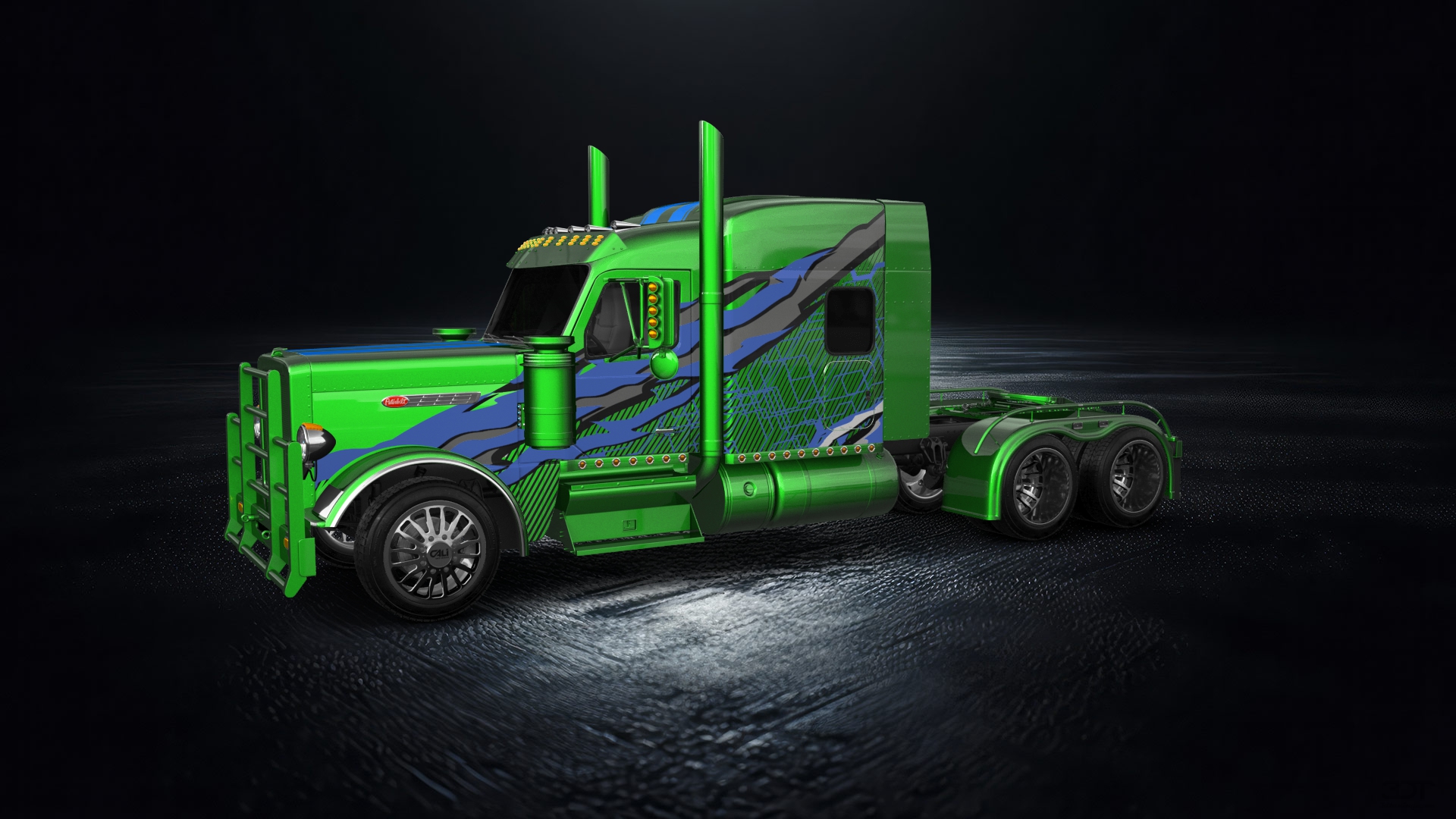 Peterbilt 589 Sleeper Cab Truck 2024 tuning