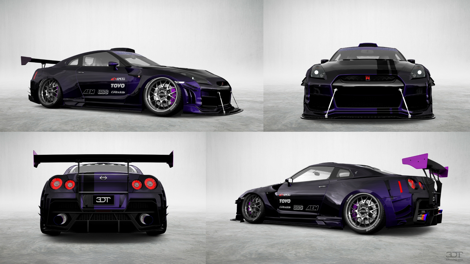 Nissan GT-R 2 Door Coupe 2010 tuning
