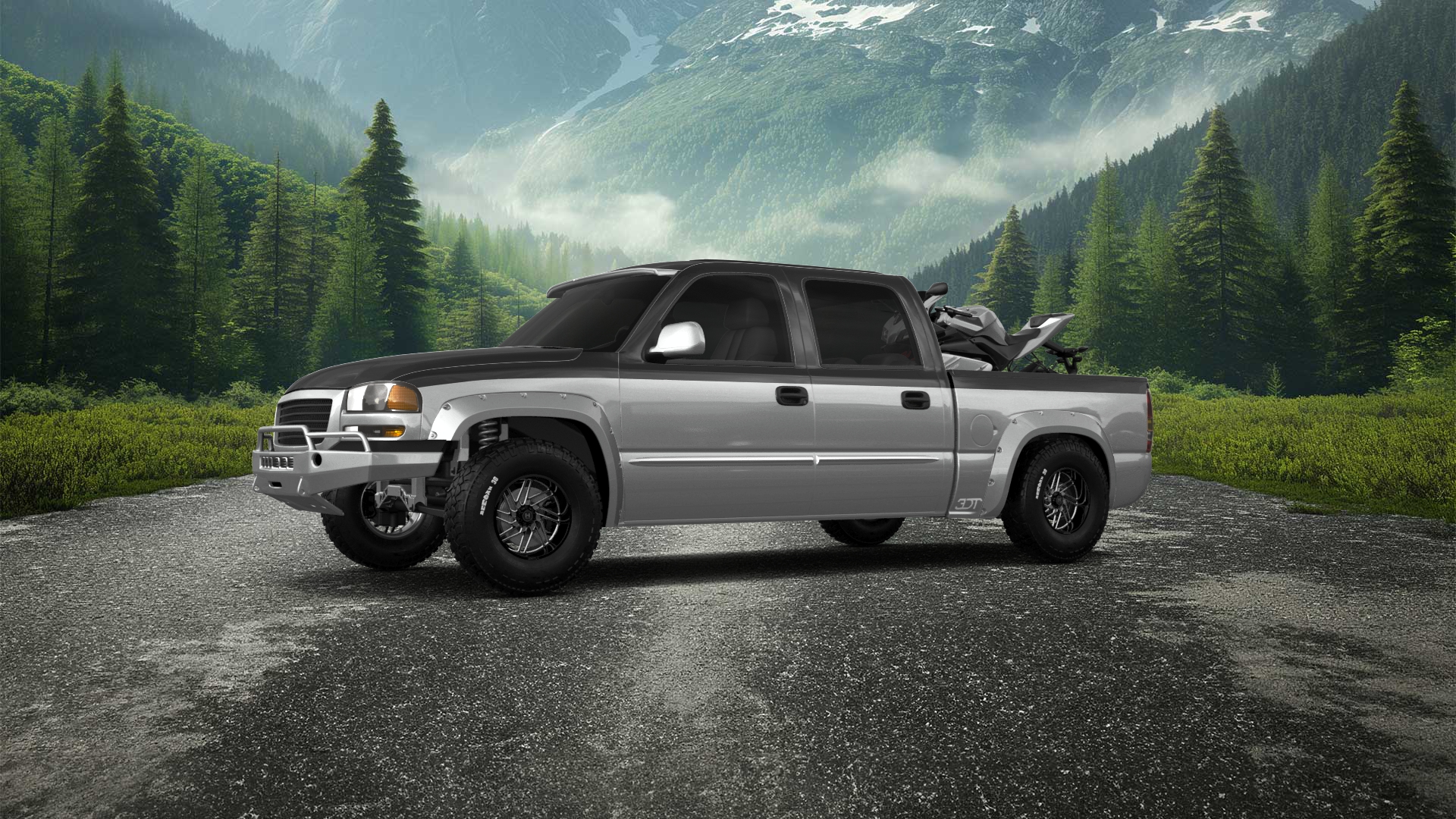 GMC Sierra 1500 Crew Cab Pickup Truck 2000