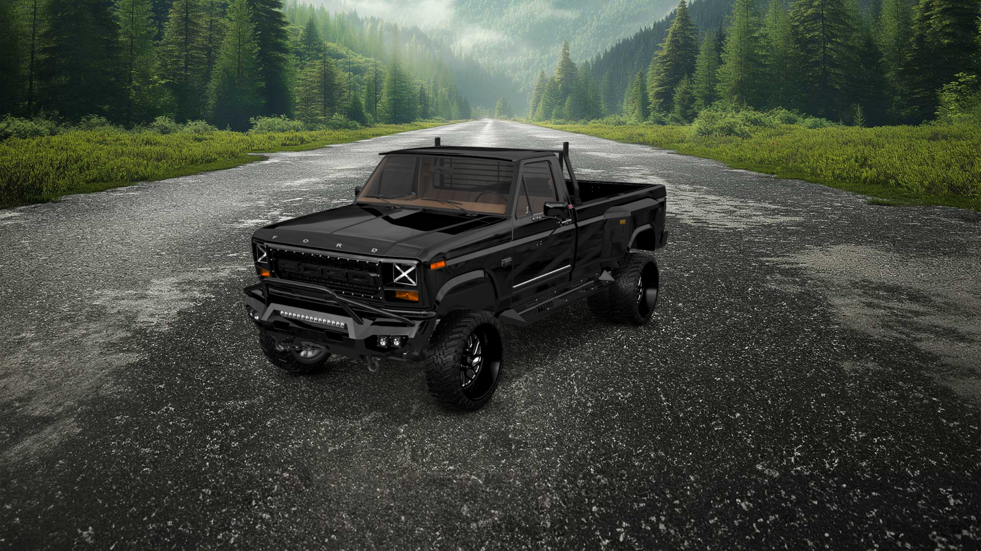 Ford F-350 Dually Regular Cab 2 Door pickup truck 1980 tuning