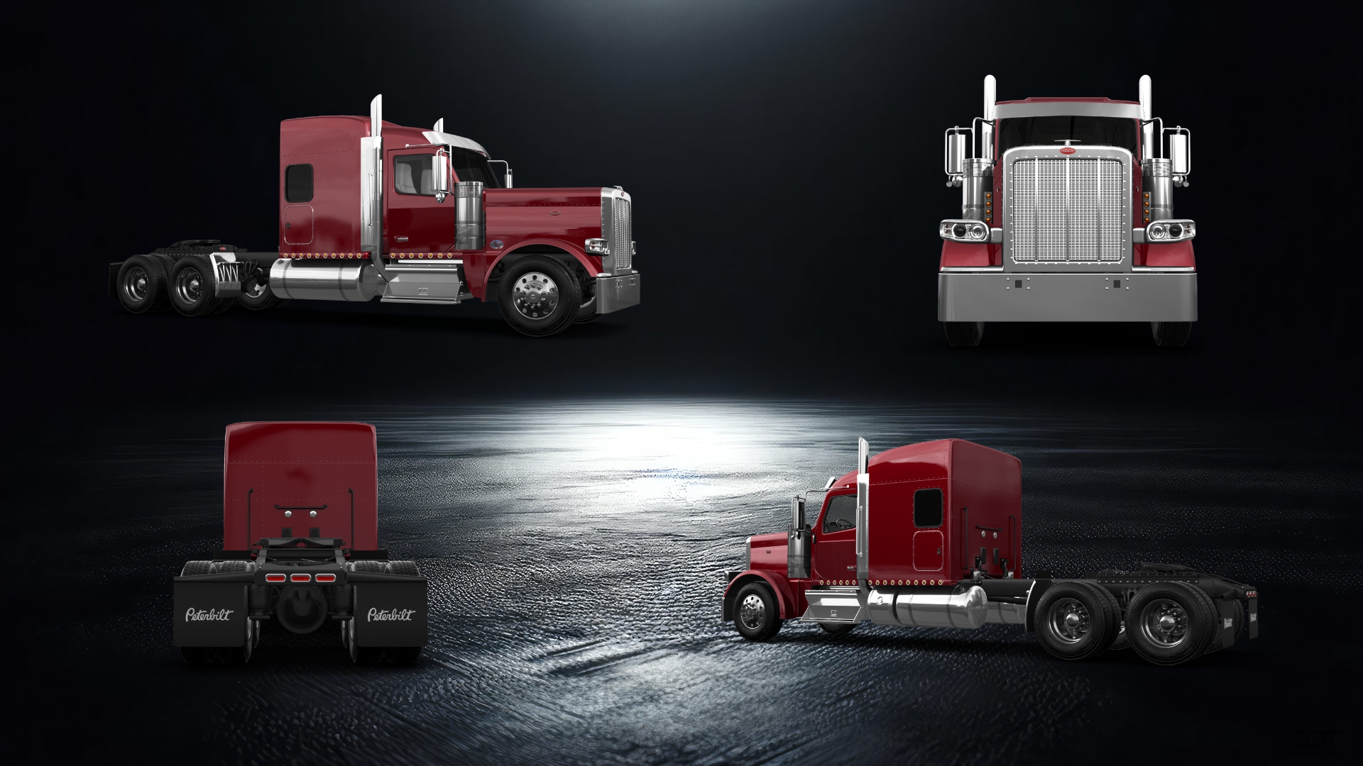 Peterbilt 589 Sleeper Cab Truck 2024