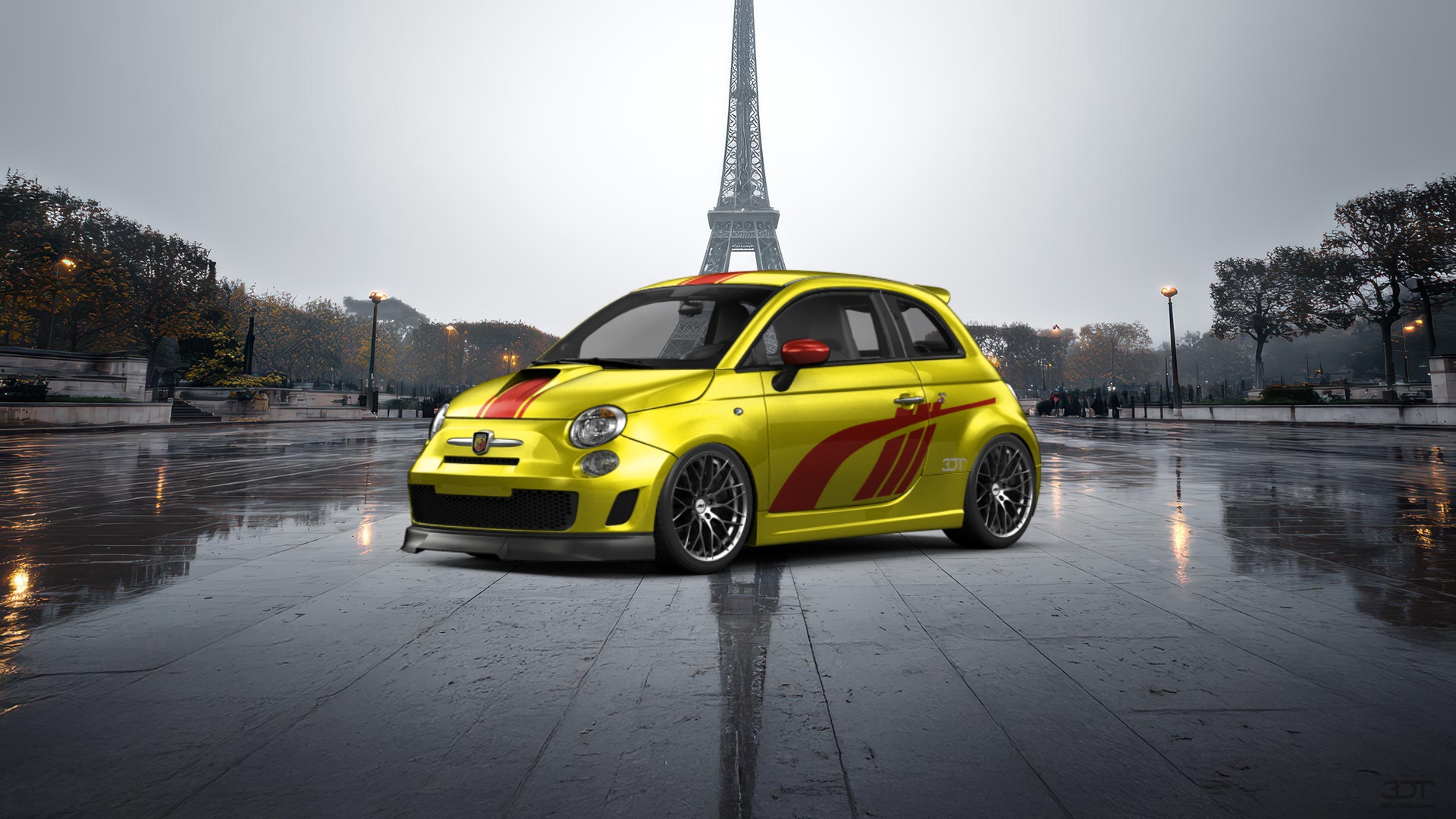 Fiat 500 Abarth 3 Door 2010 tuning
