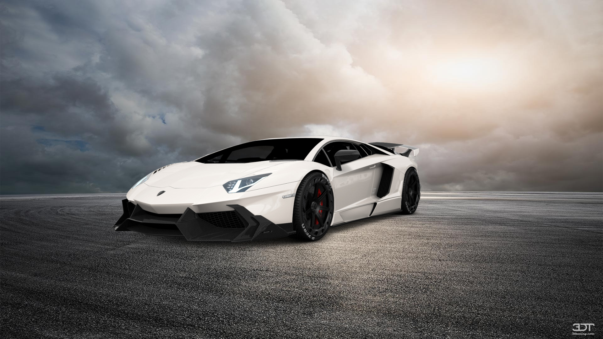 Lamborghini Aventador 2 Door Coupe 2012 tuning