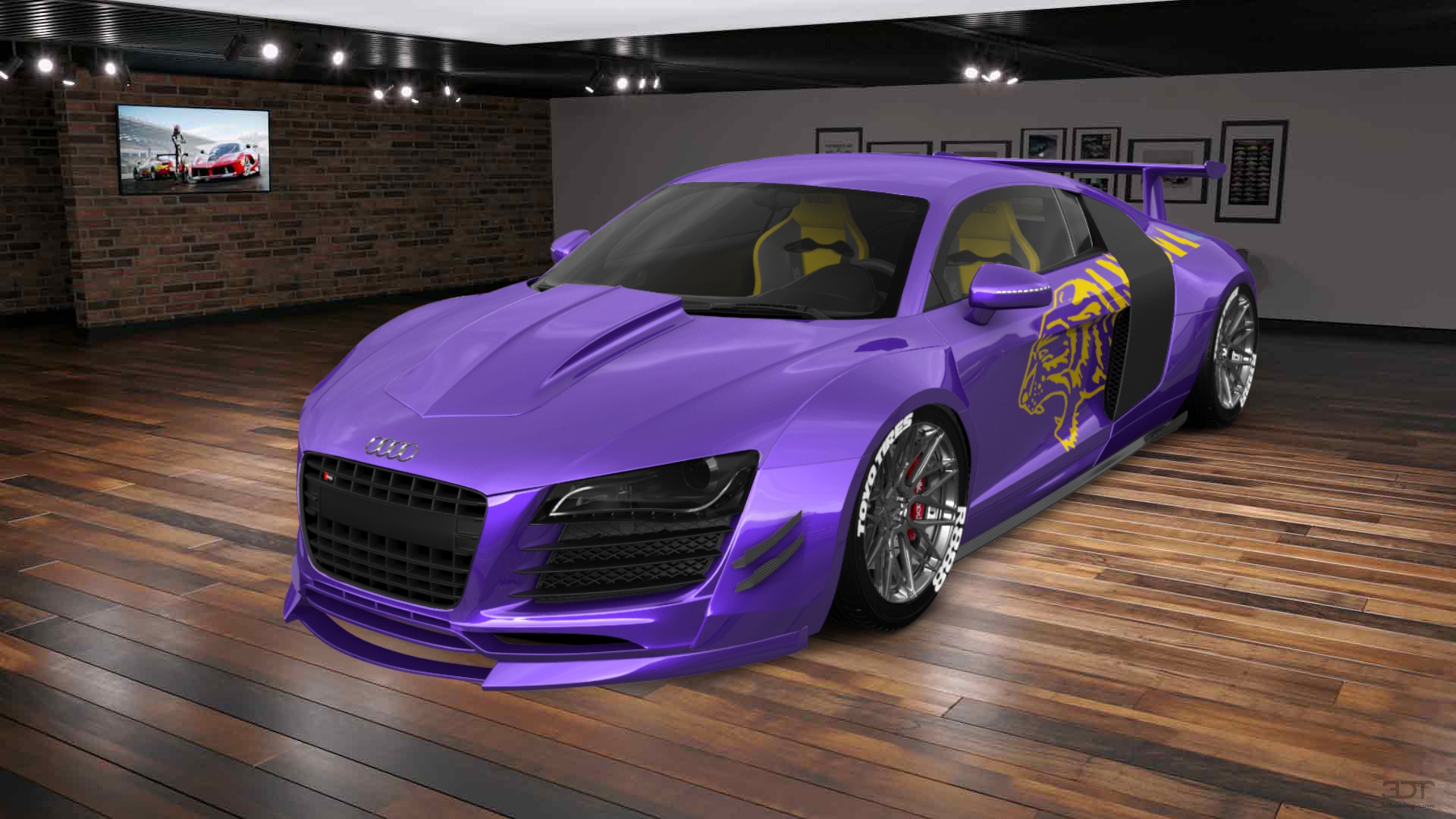 Audi R8 2 Door Coupe 2008 tuning