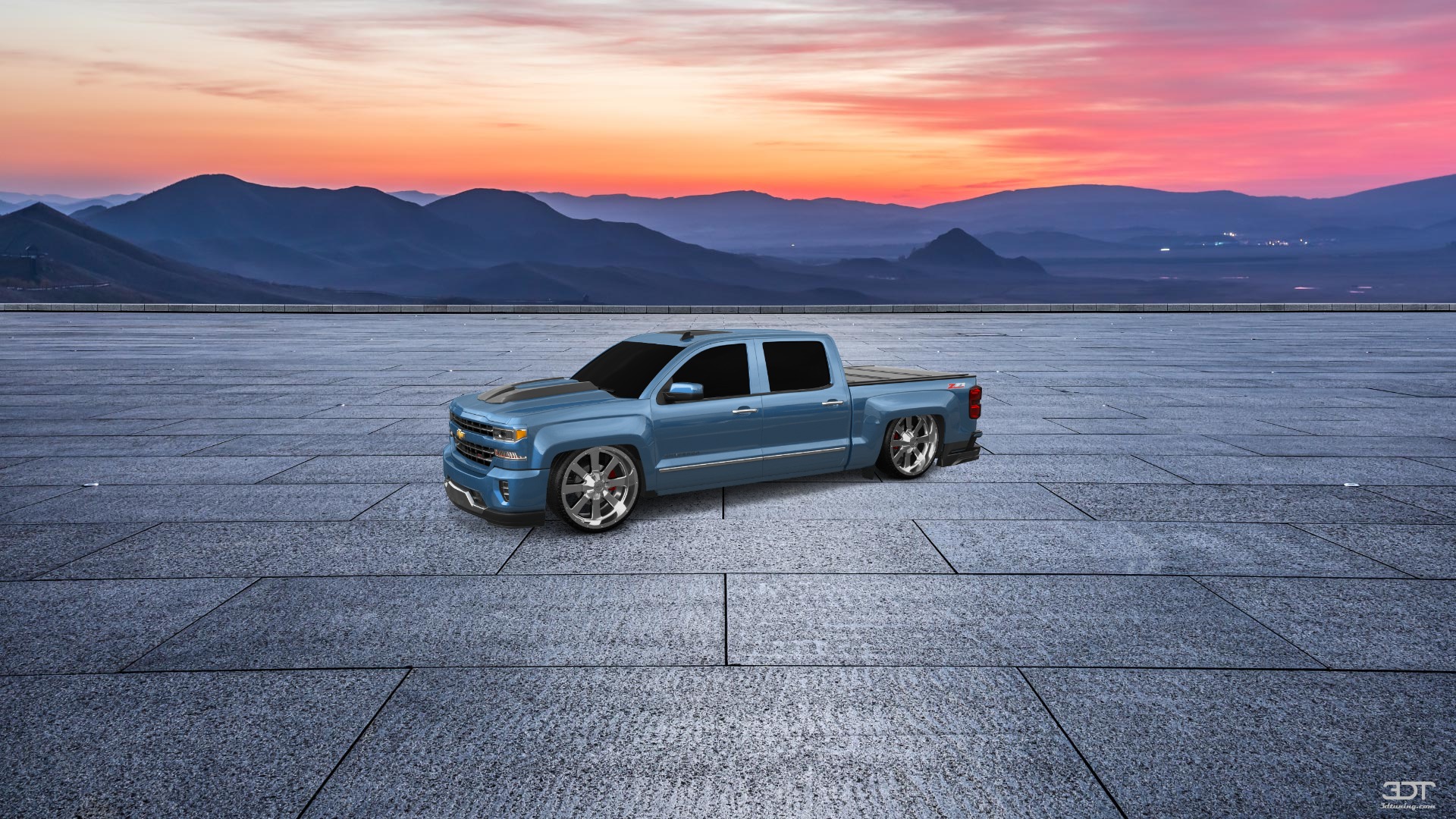 Chevrolet Silverado 1500 4 Door pickup truck 2016 tuning
