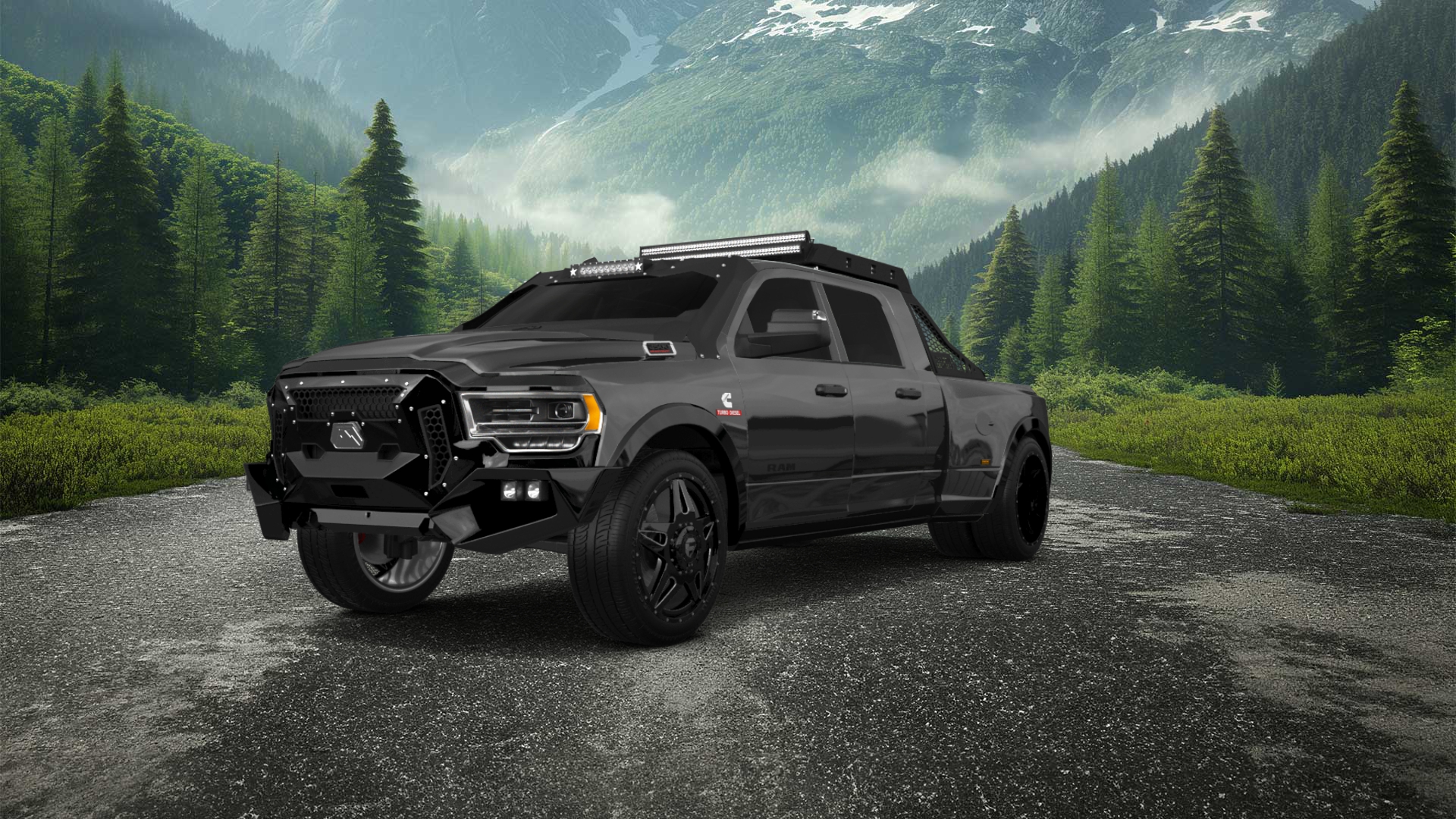 Dodge Ram 3500 4 Door pickup truck 2020