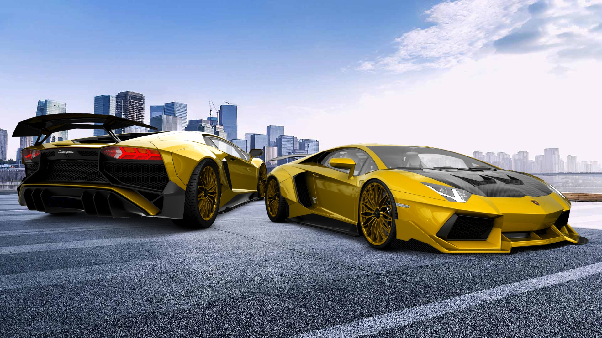 Lamborghini Aventador 2 Door Coupe 2012 tuning