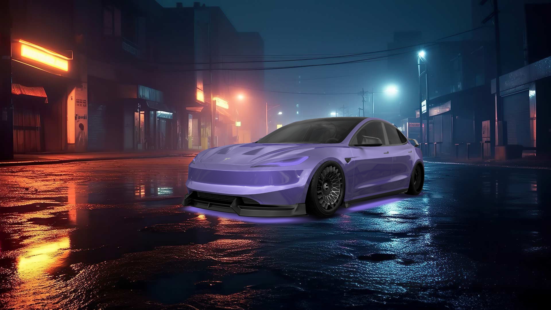 Tesla Model 3 4 Door Saloon 2023 tuning