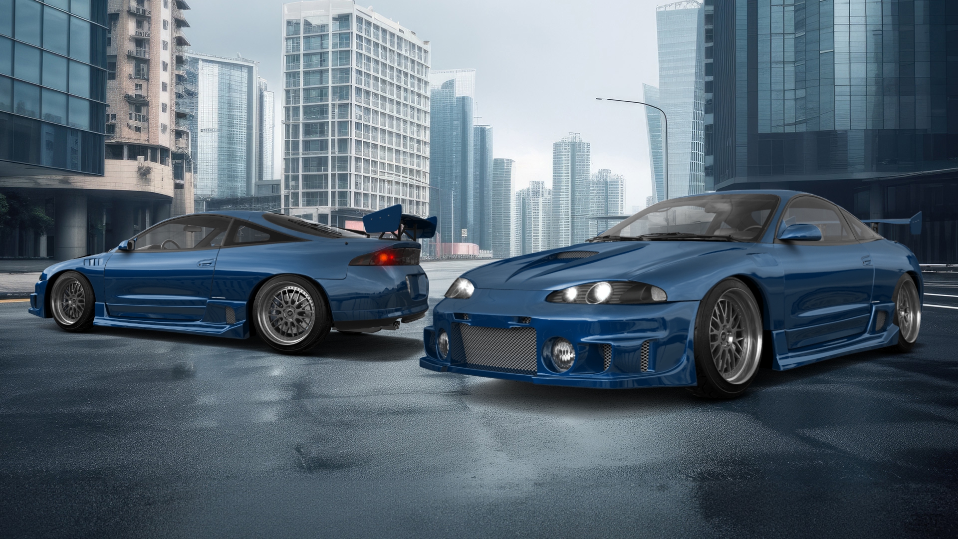 Mitsubishi Eclipse GSX Coupe 1995 tuning