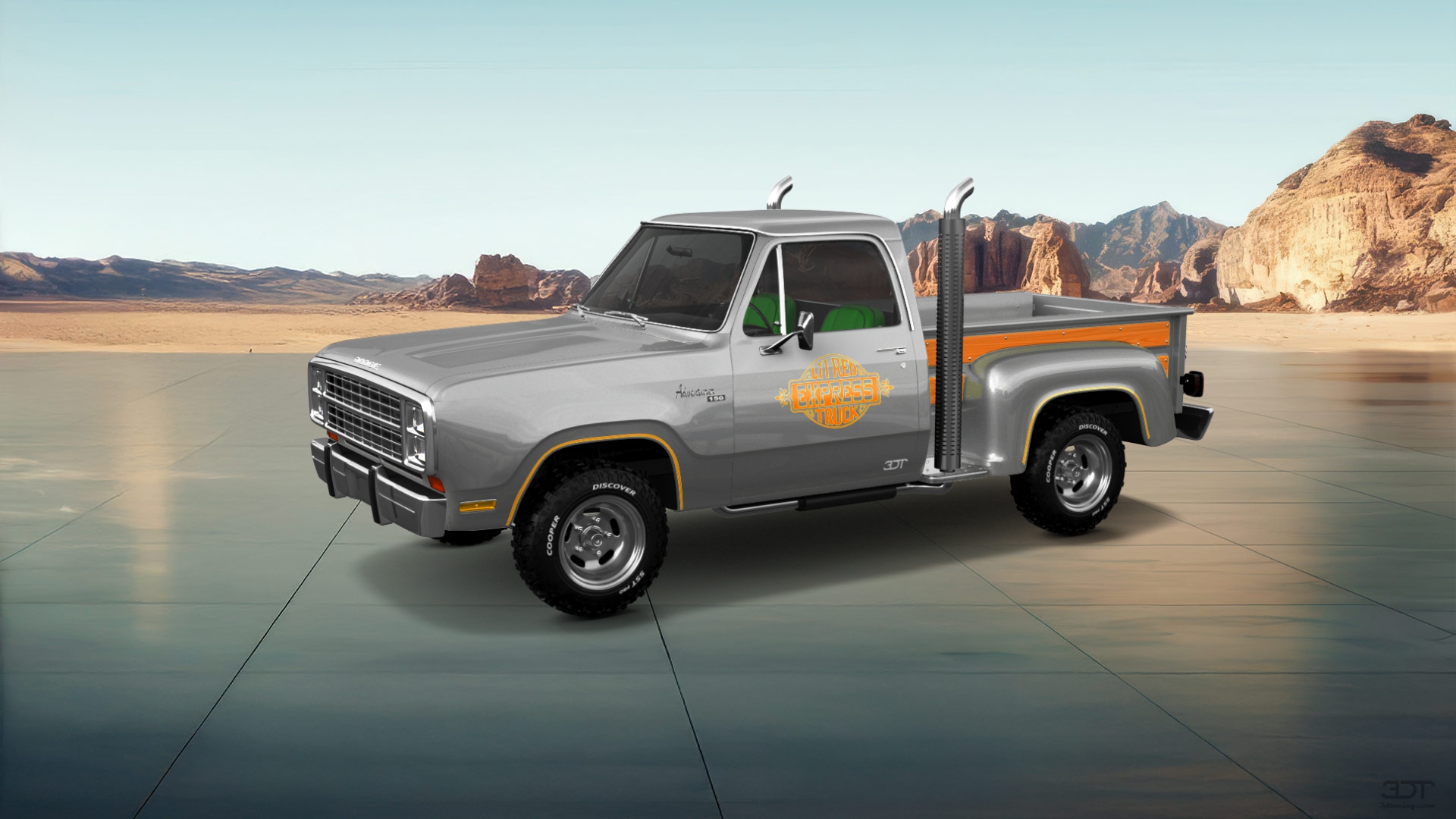 Dodge Lil Red Express 2 Door pickup truck 1979 tuning