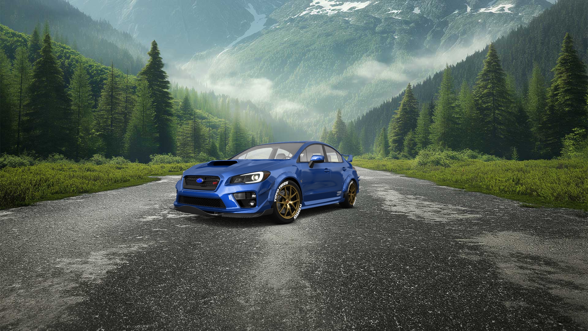 Subaru Impreza WRX STI 4 Door Saloon 2015 tuning