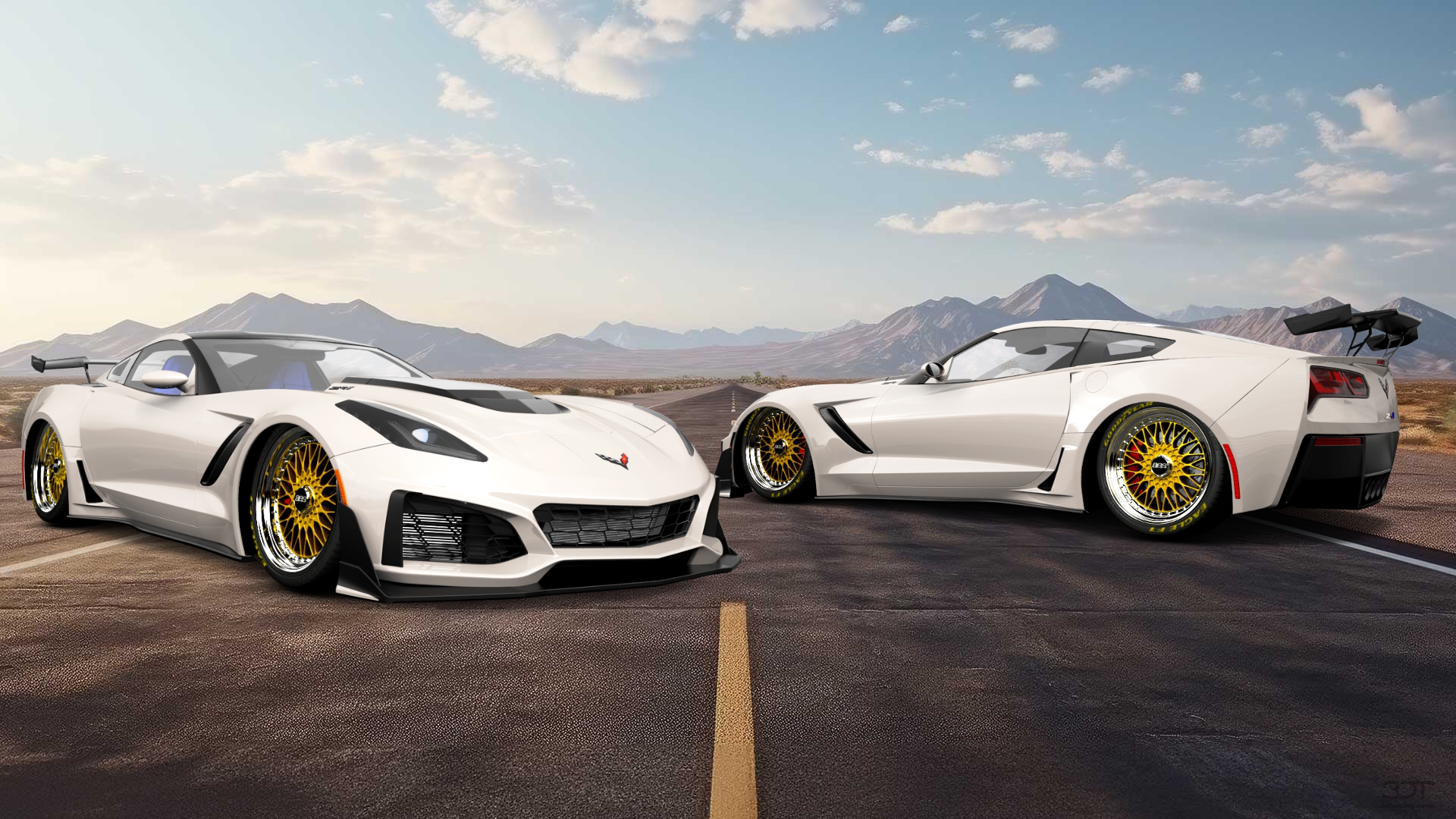 Chevrolet Corvette C7 2 Door Coupe 2015 tuning