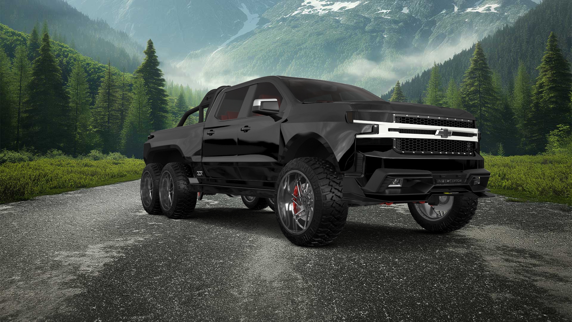 Chevrolet Silverado Hennessey Goliath 6X6 Truck 2020