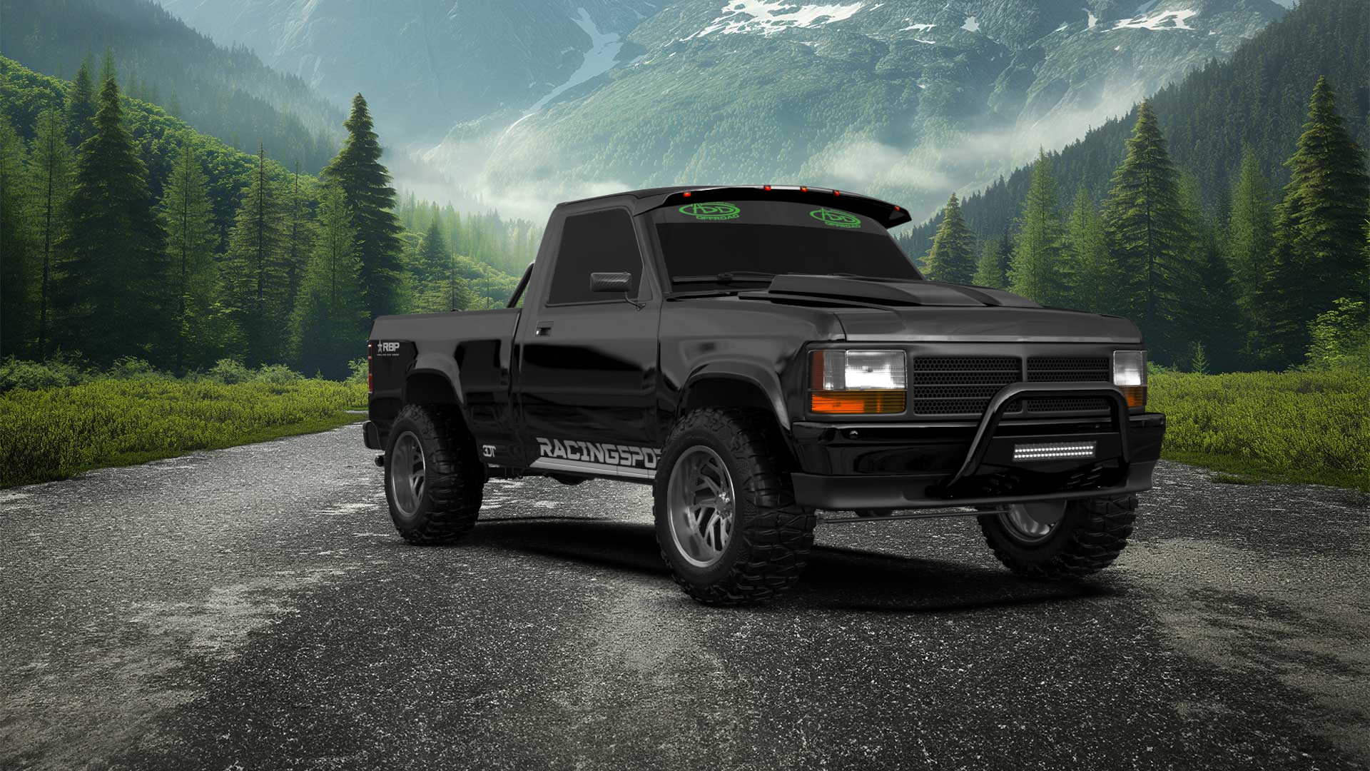 Dodge Dakota Regular Cab 2 Door pickup truck 1987