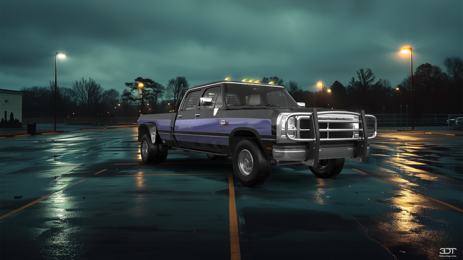 Dodge Ram 350 4 Door pickup truck 1991 tuning
