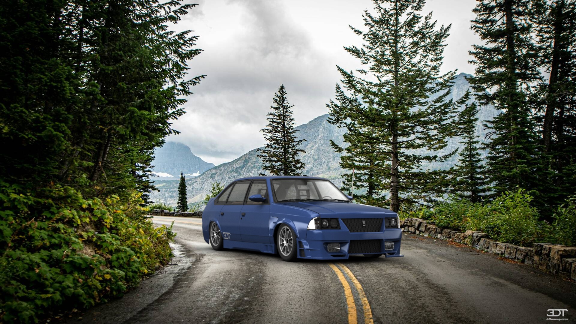 Moskvich 2141 5 Door Hatchback 1986 tuning