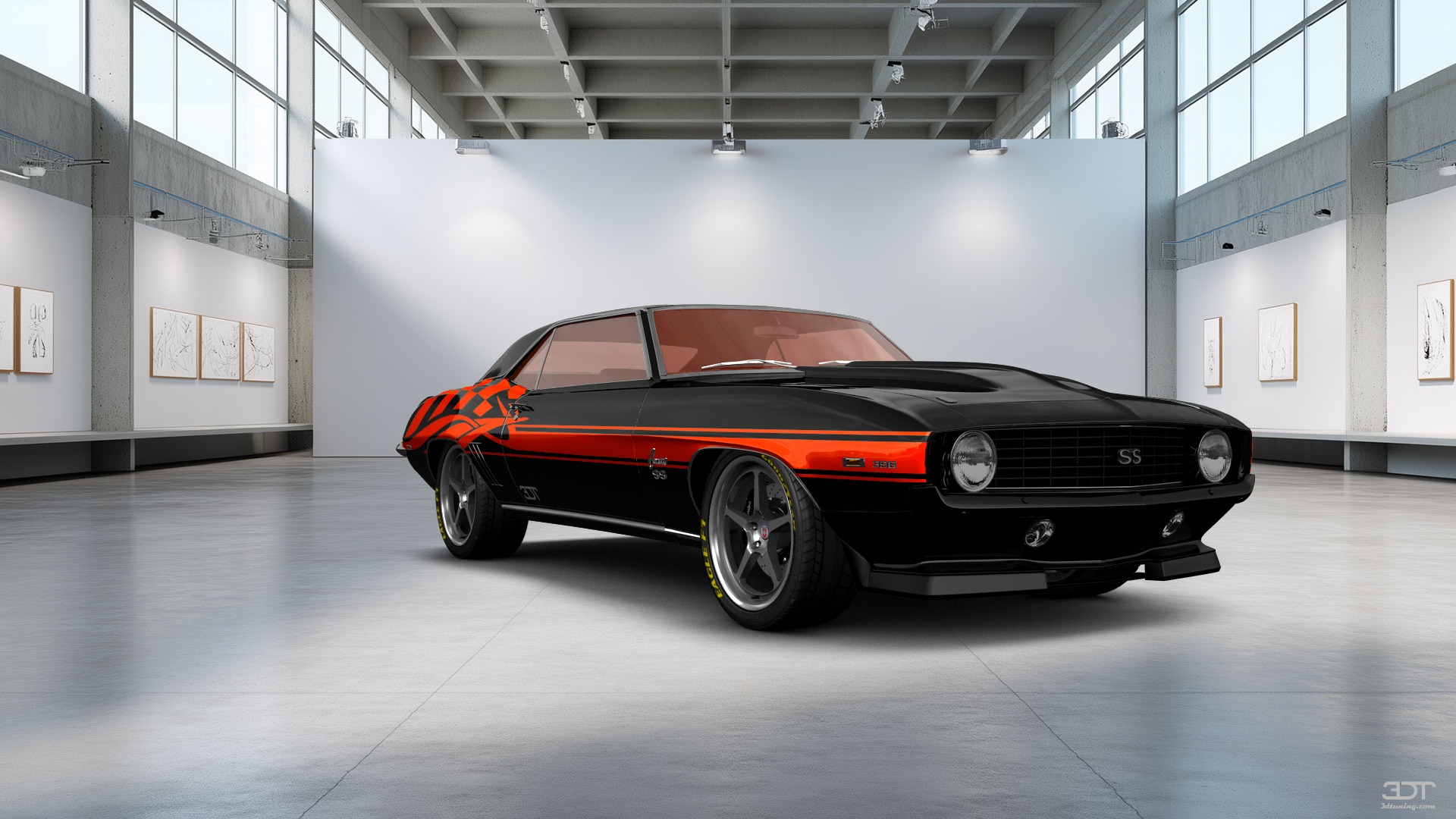 Chevrolet Camaro SS 2 Door Hardtop 1969 tuning