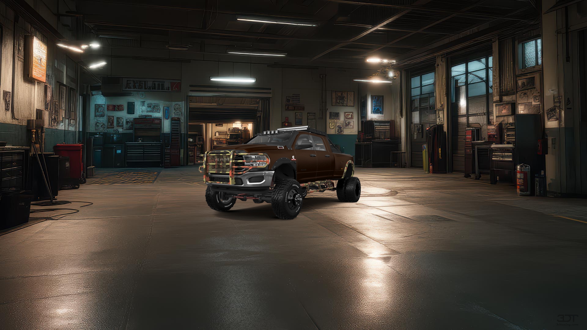 Dodge Ram 3500 4 Door pickup truck 2020 tuning