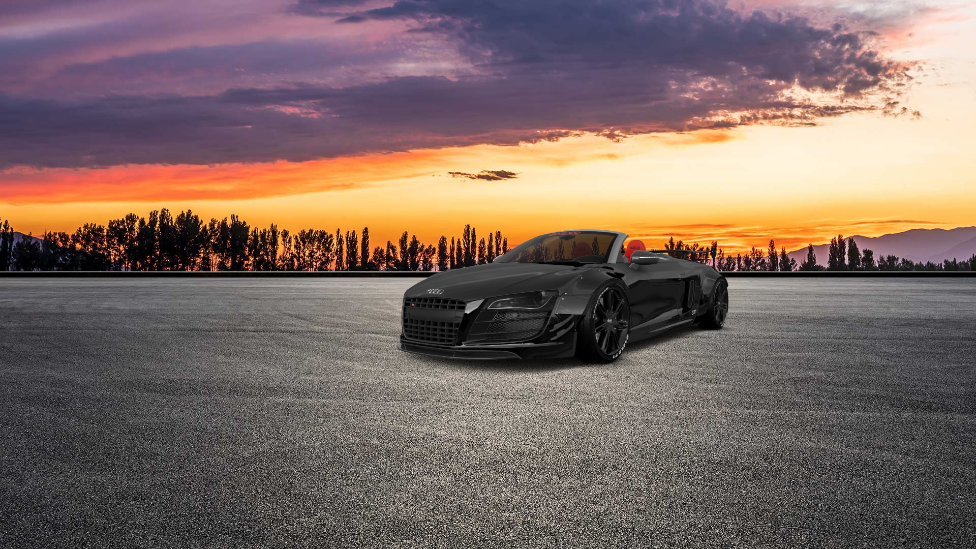 Audi R8 Spyder 2 Door Convertible 2008