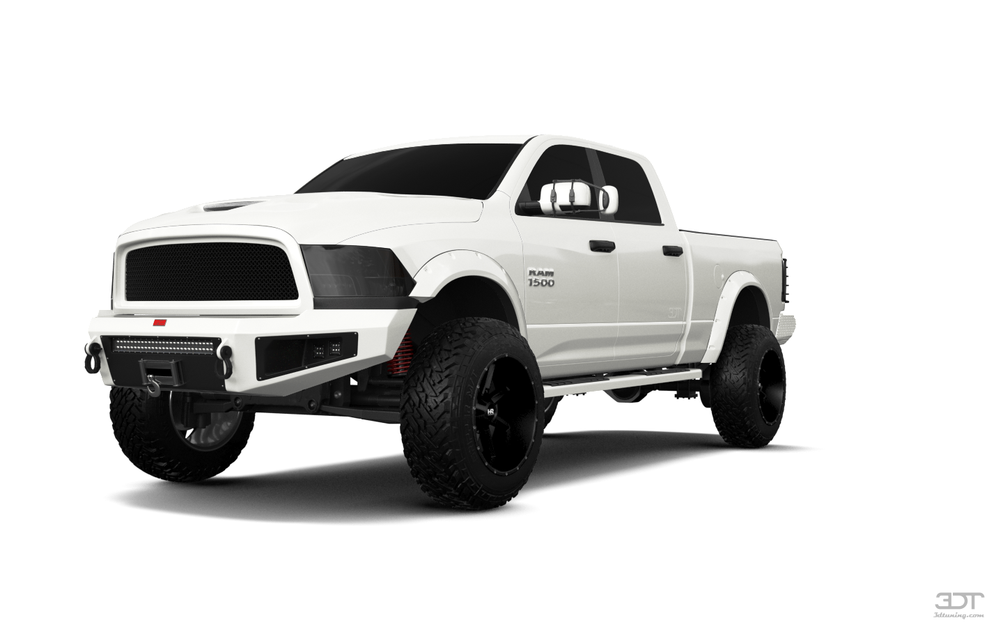 Tuning Dodge Ram 1500 Crew Cab 6.4 ft box 4 Door pickup truck 2009