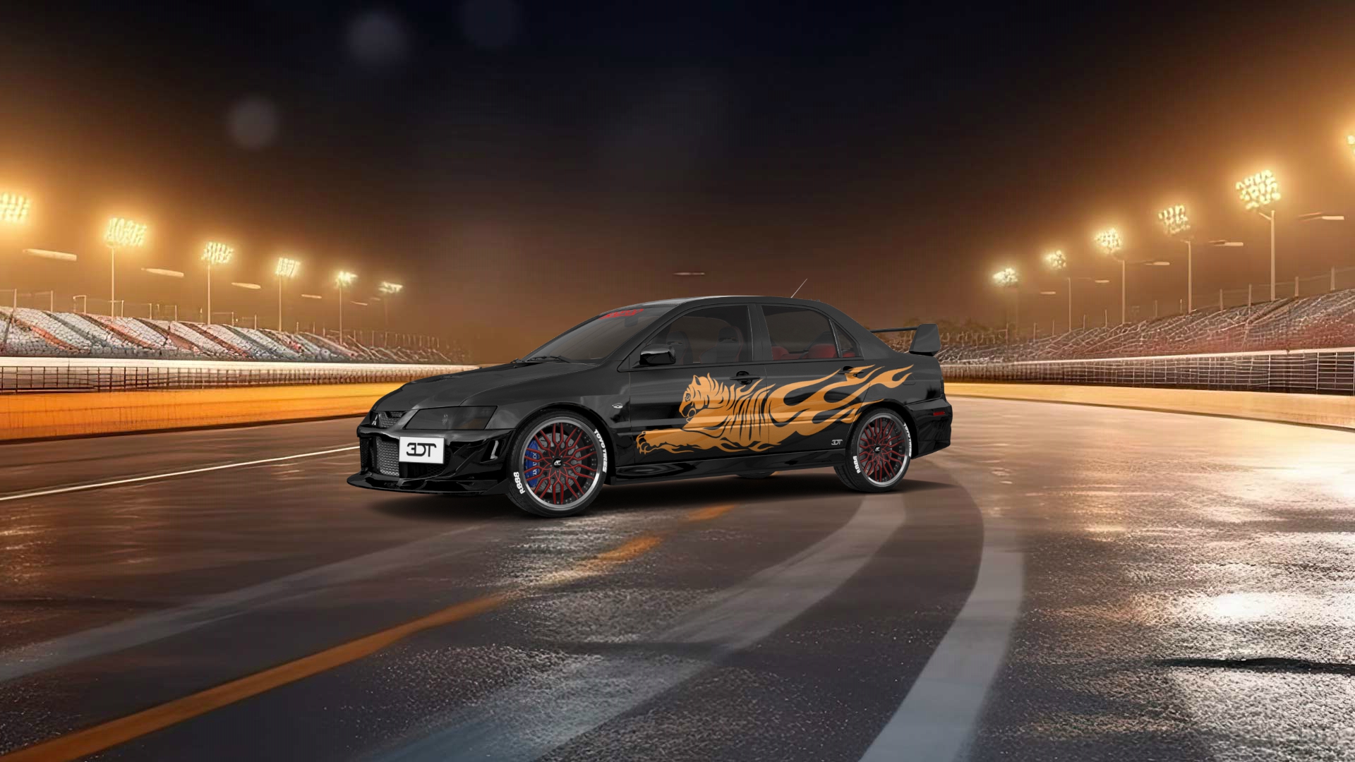 Mitsubishi Lancer Evo IX 4 Door Saloon 2005 tuning