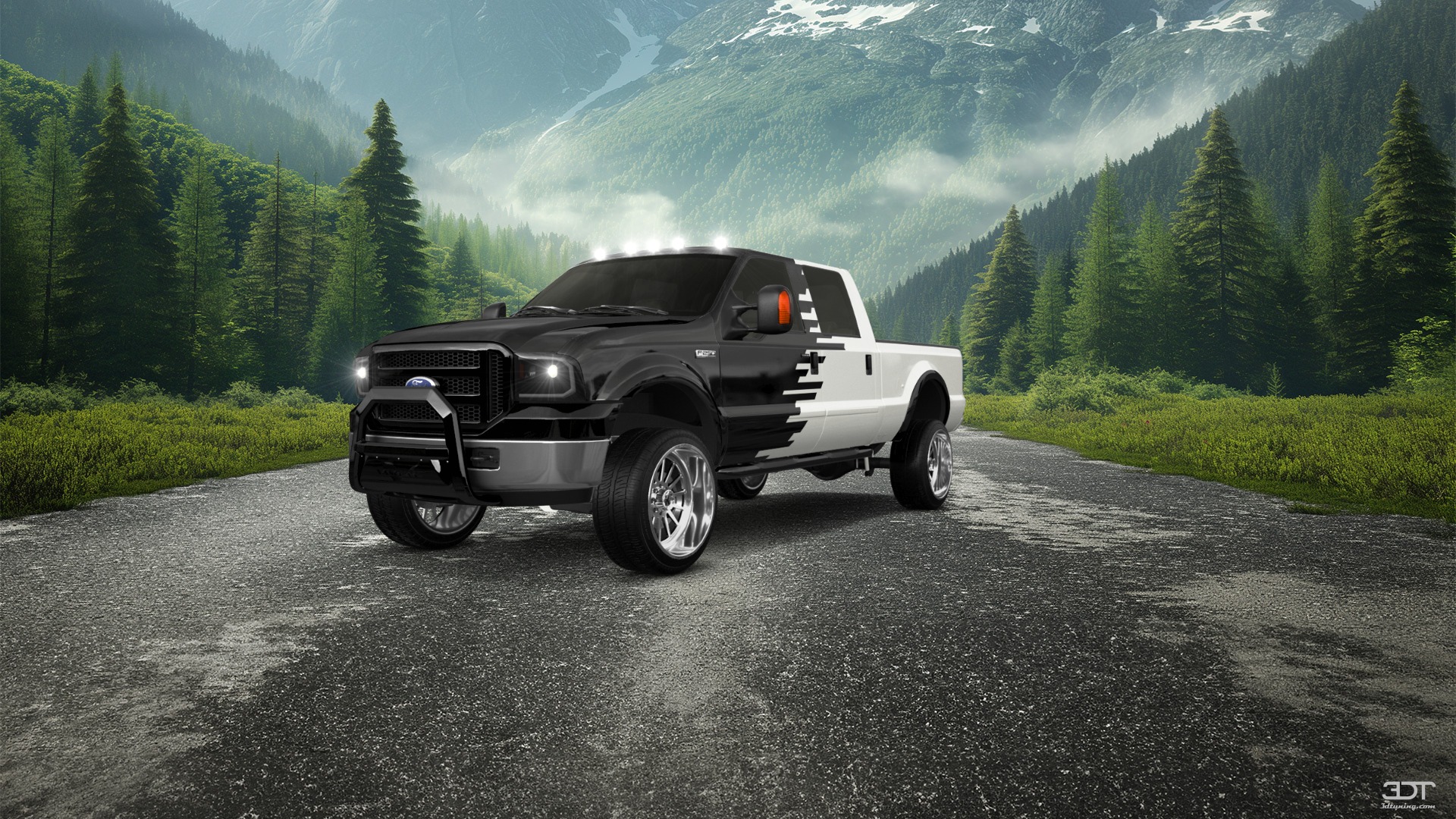 Ford F-250 Crew Cab 4 Door pickup truck 1999