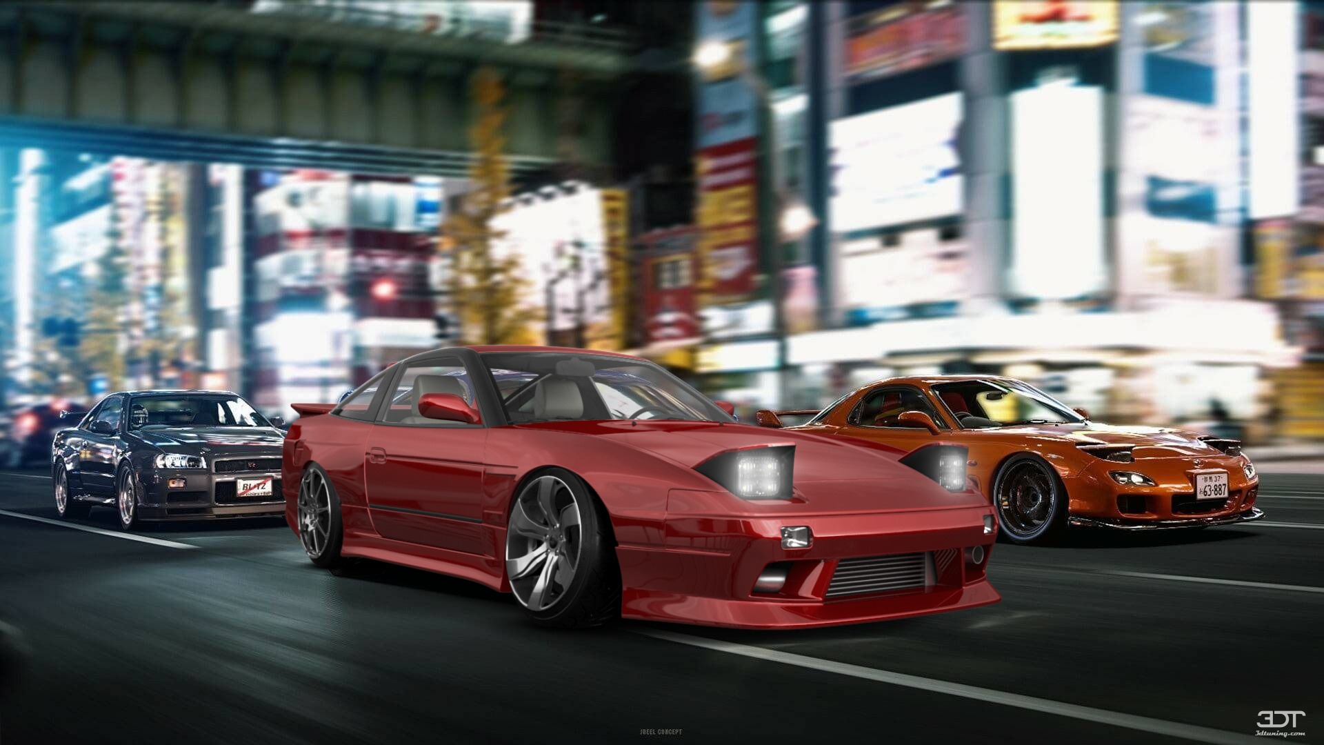 Nissan 240SX 3 Door Hatchback 1989 tuning