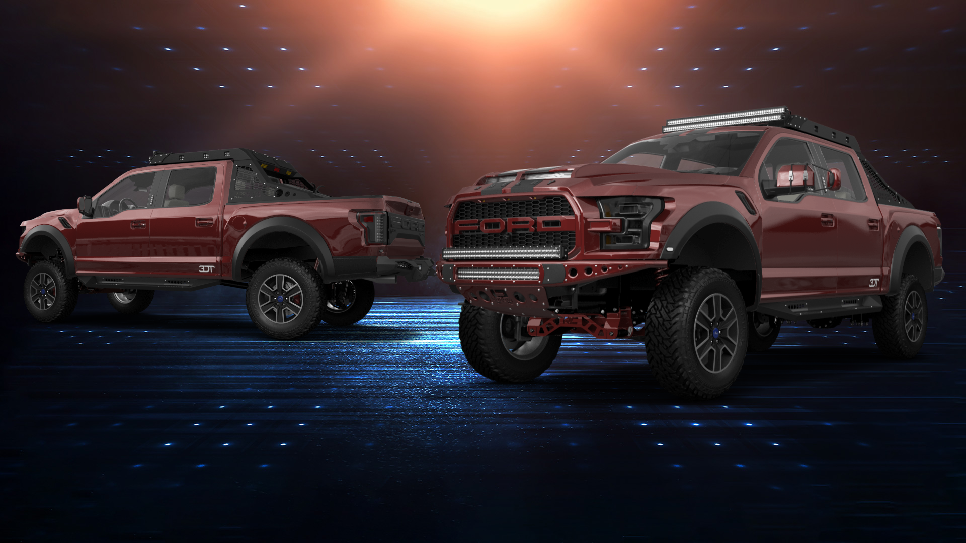 Ford F-150 Raptor 4 Door pickup truck 2017