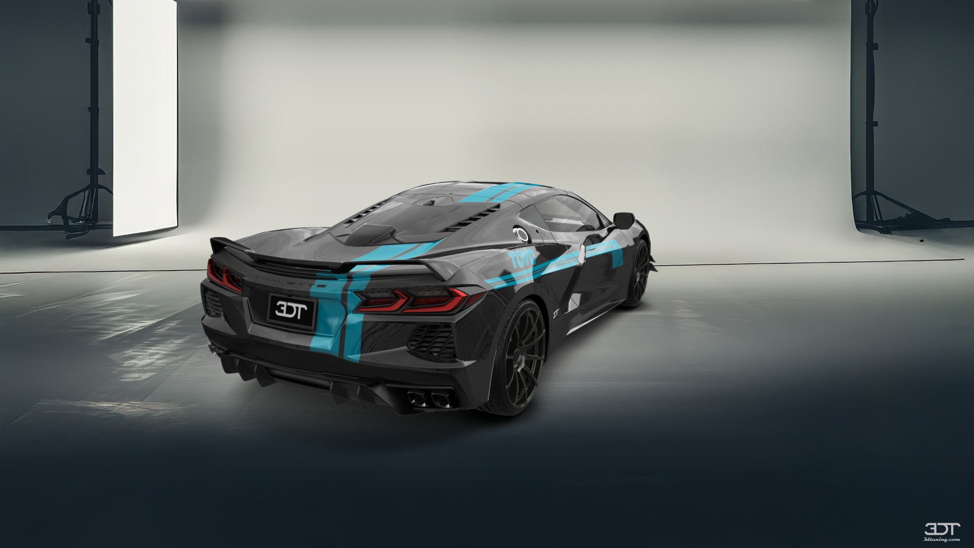 Tuning Chevrolet Corvette 2 door targa top 2020