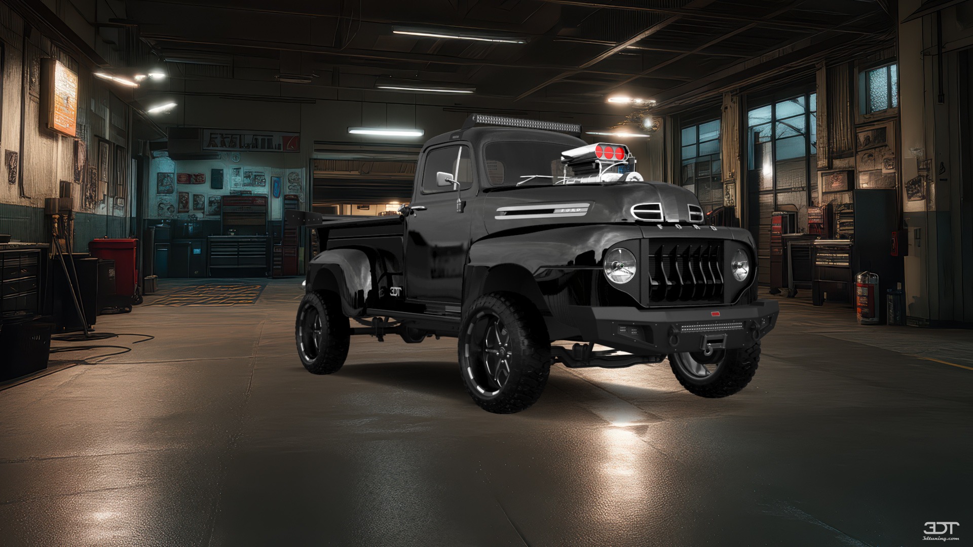Ford F1 2 Door pickup truck 1949 tuning