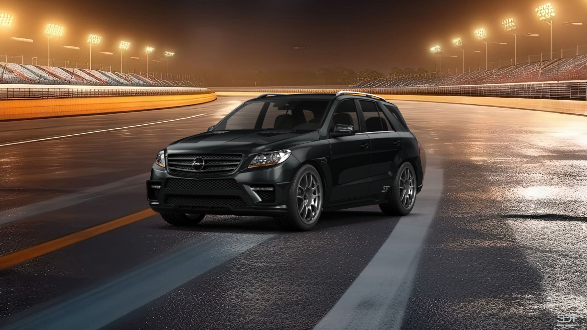 Mercedes ML class SUV 2011 tuning