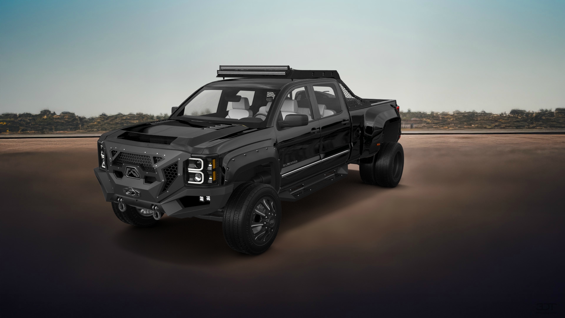 Chevrolet Silverado 3500 4 Door pickup truck 2015 tuning