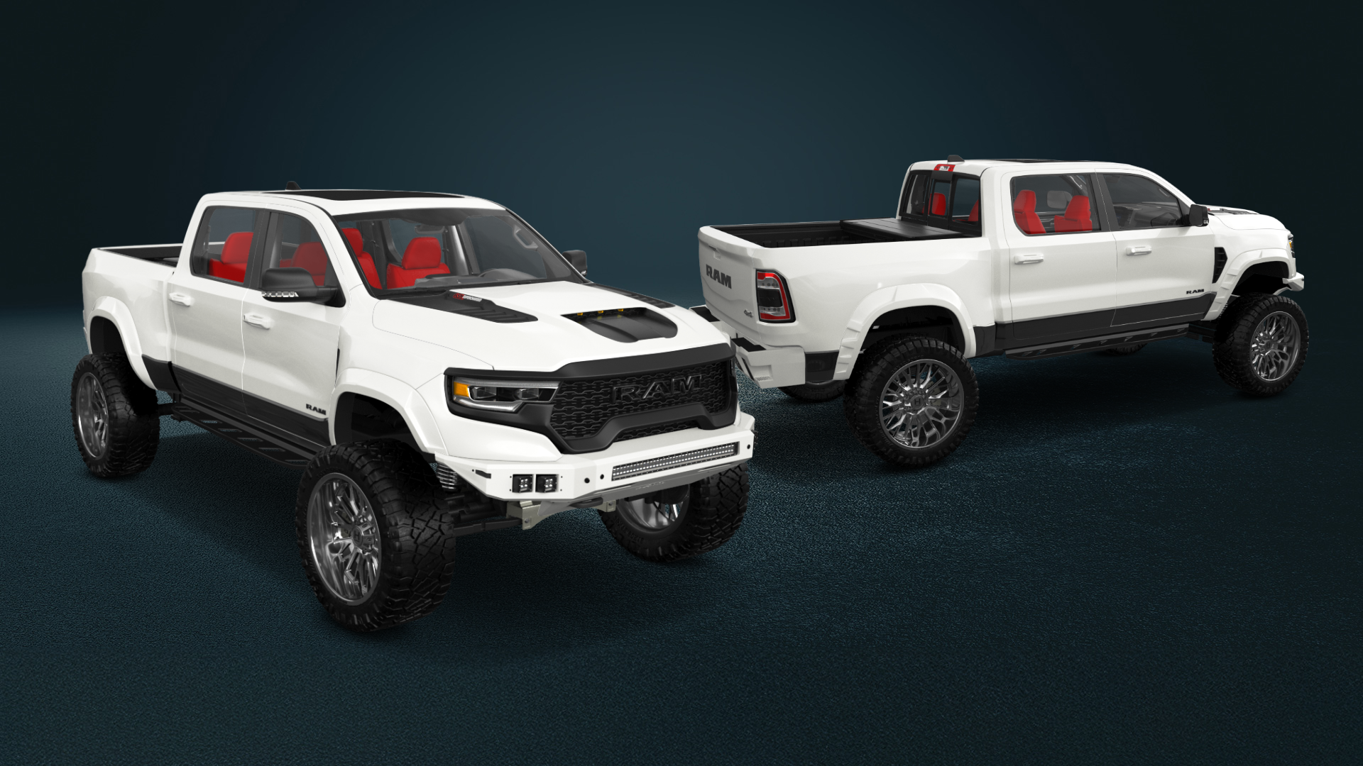 Dodge Ram 1500 TRX 4 Door pickup truck 2021