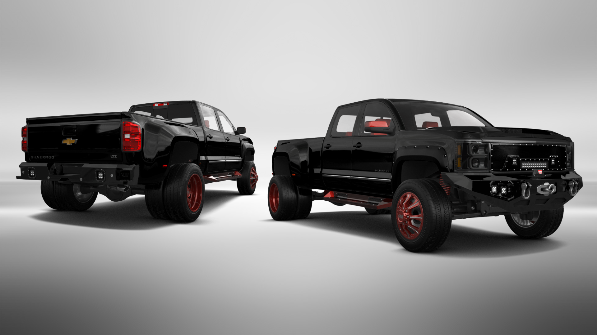 Chevrolet Silverado 3500 4 Door pickup truck 2015 tuning
