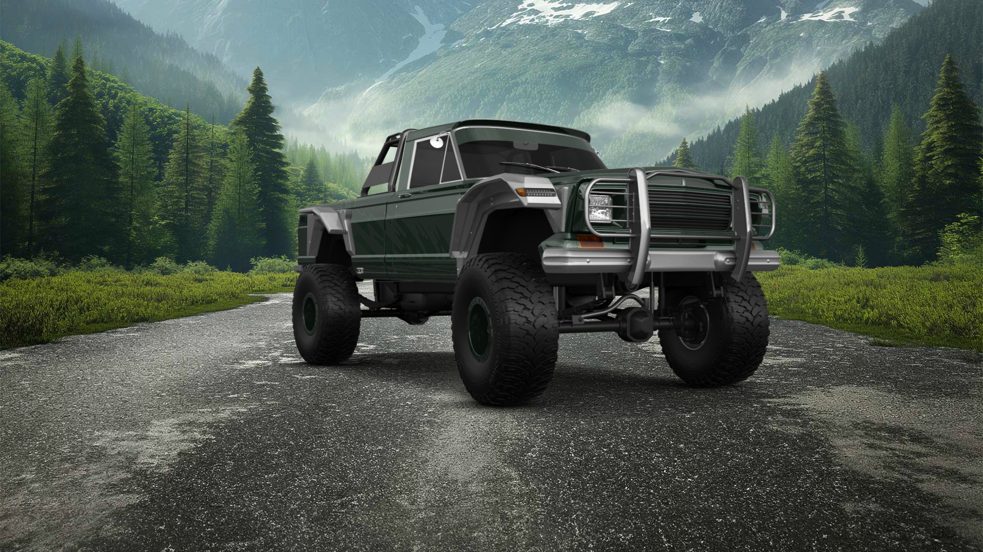 Jeep Gladiator SJ 2 Door pickup truck 1988