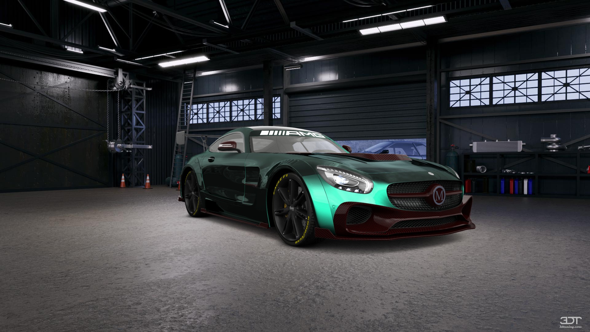 Mercedes AMG GT 2 door fastback coupe 2016