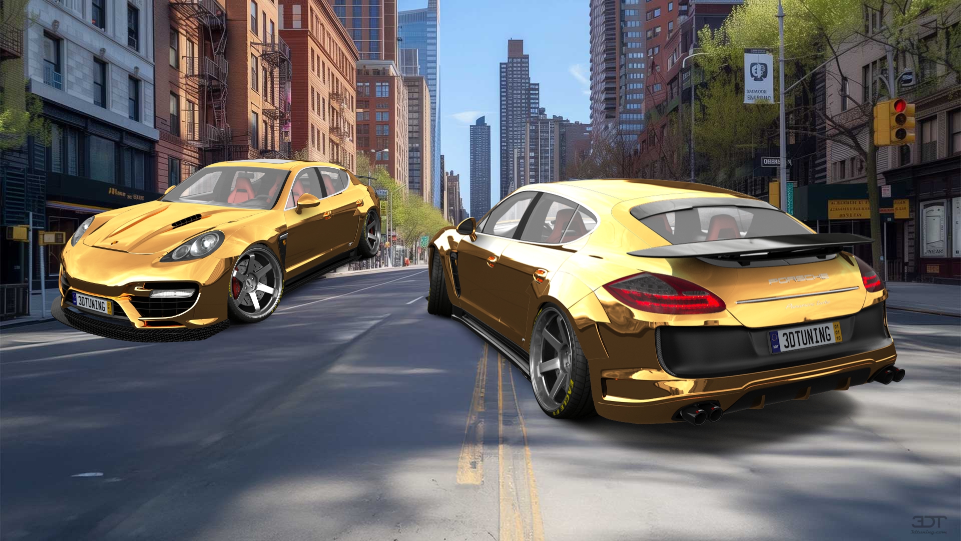 Porsche Panamera 4 door fastback saloon 2011