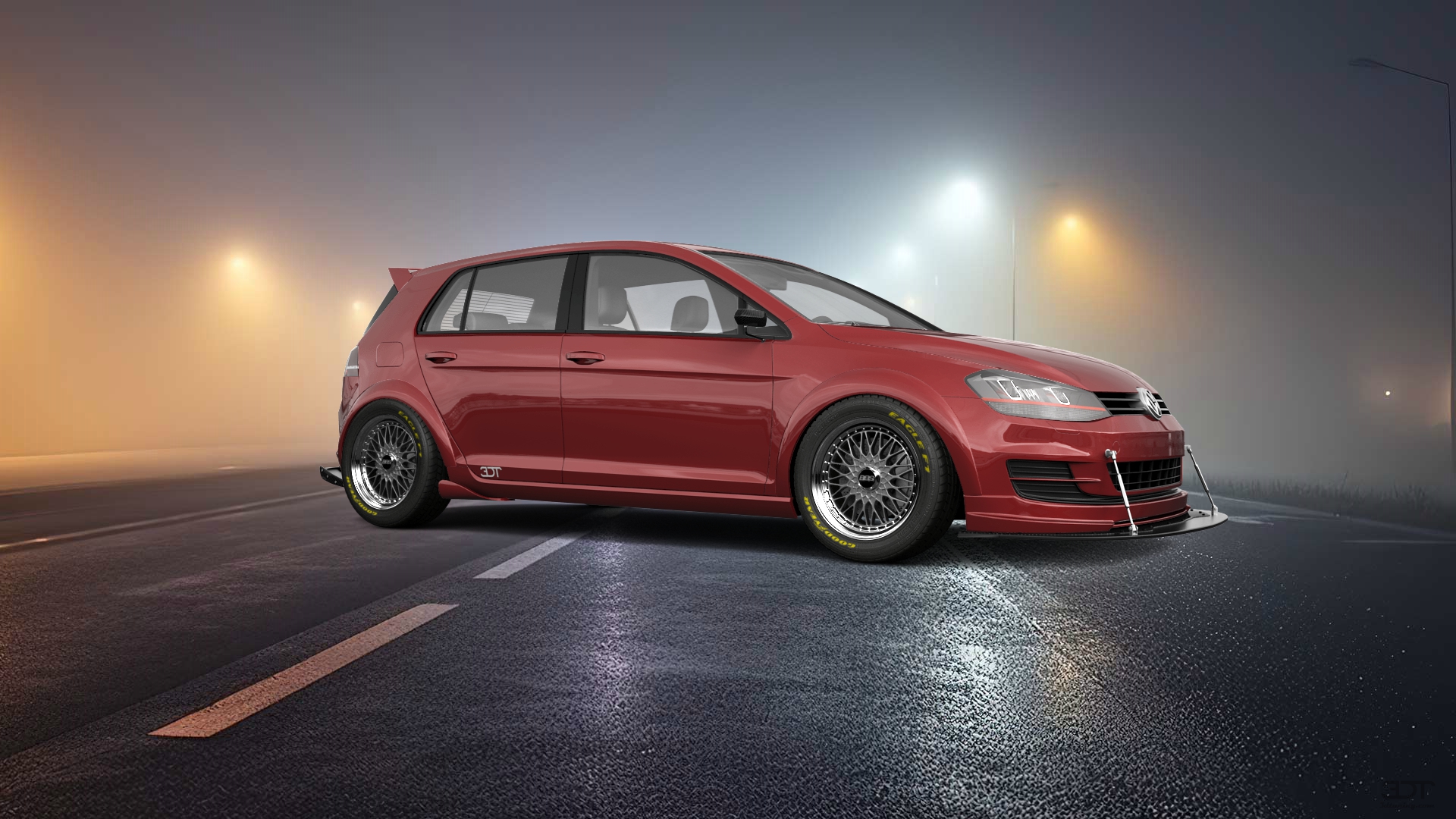 Volkswagen Golf 7 5 Door Hatchback 2013 tuning