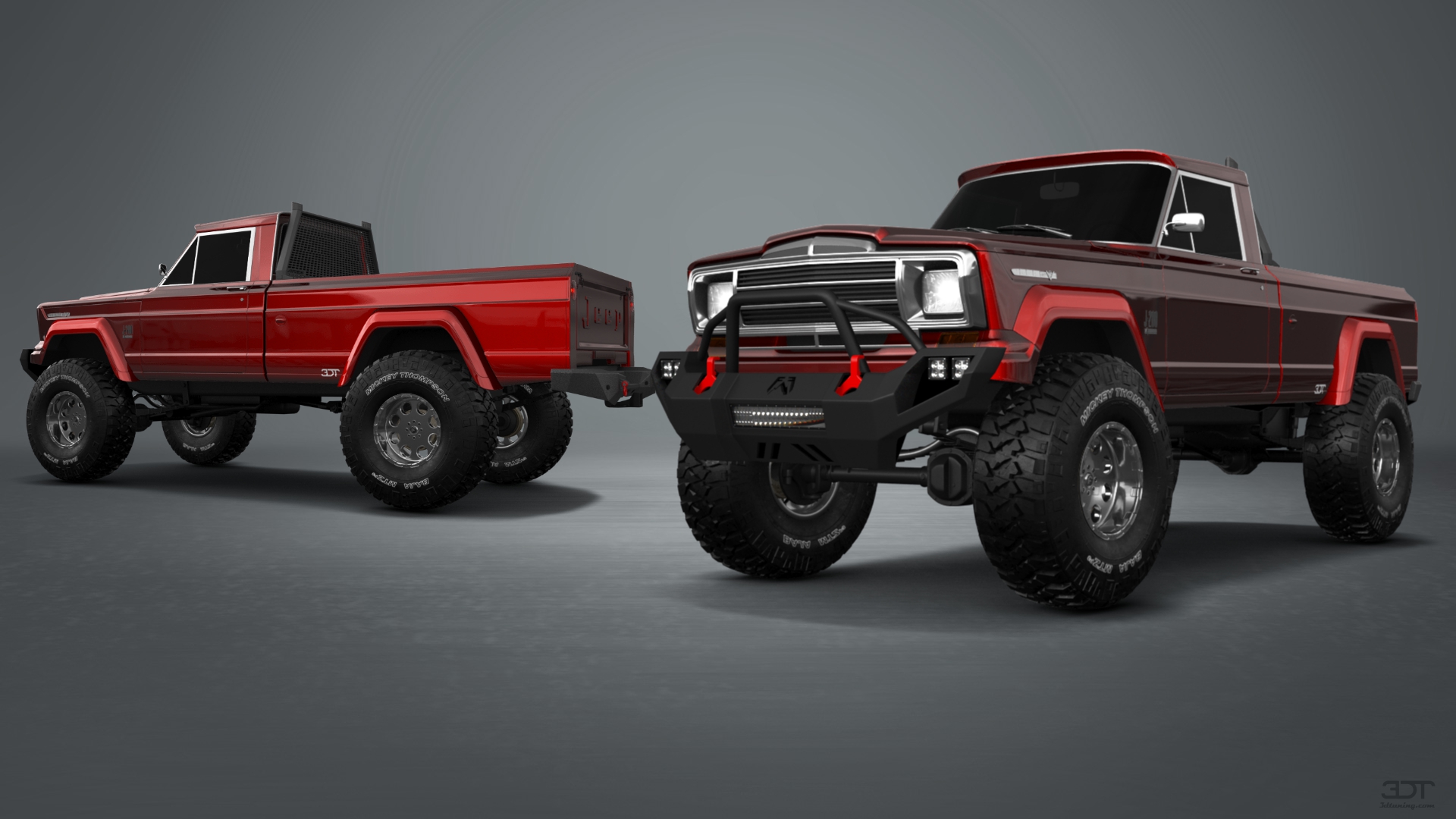 Jeep Gladiator SJ 2 Door pickup truck 1988 tuning