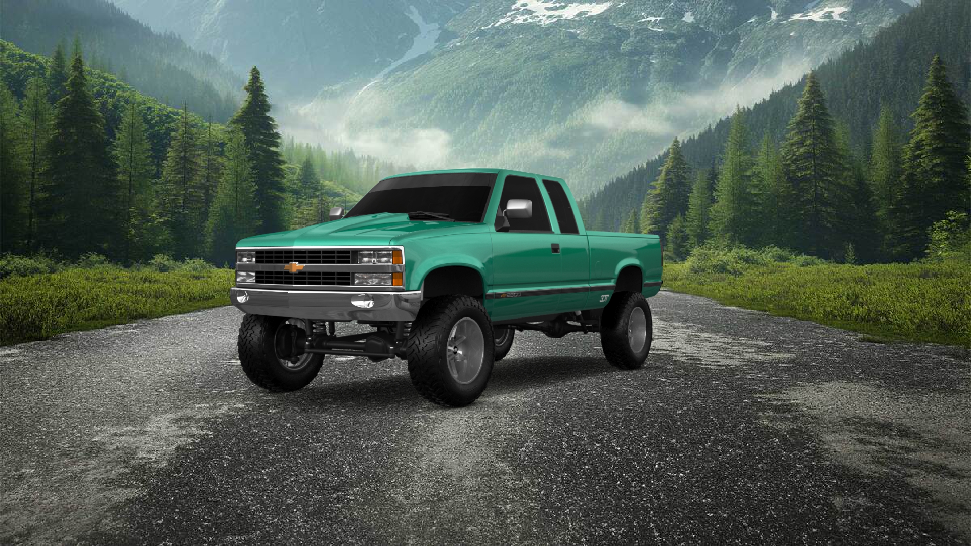 Chevrolet K2500 Extended Cab Pickup 1989 tuning