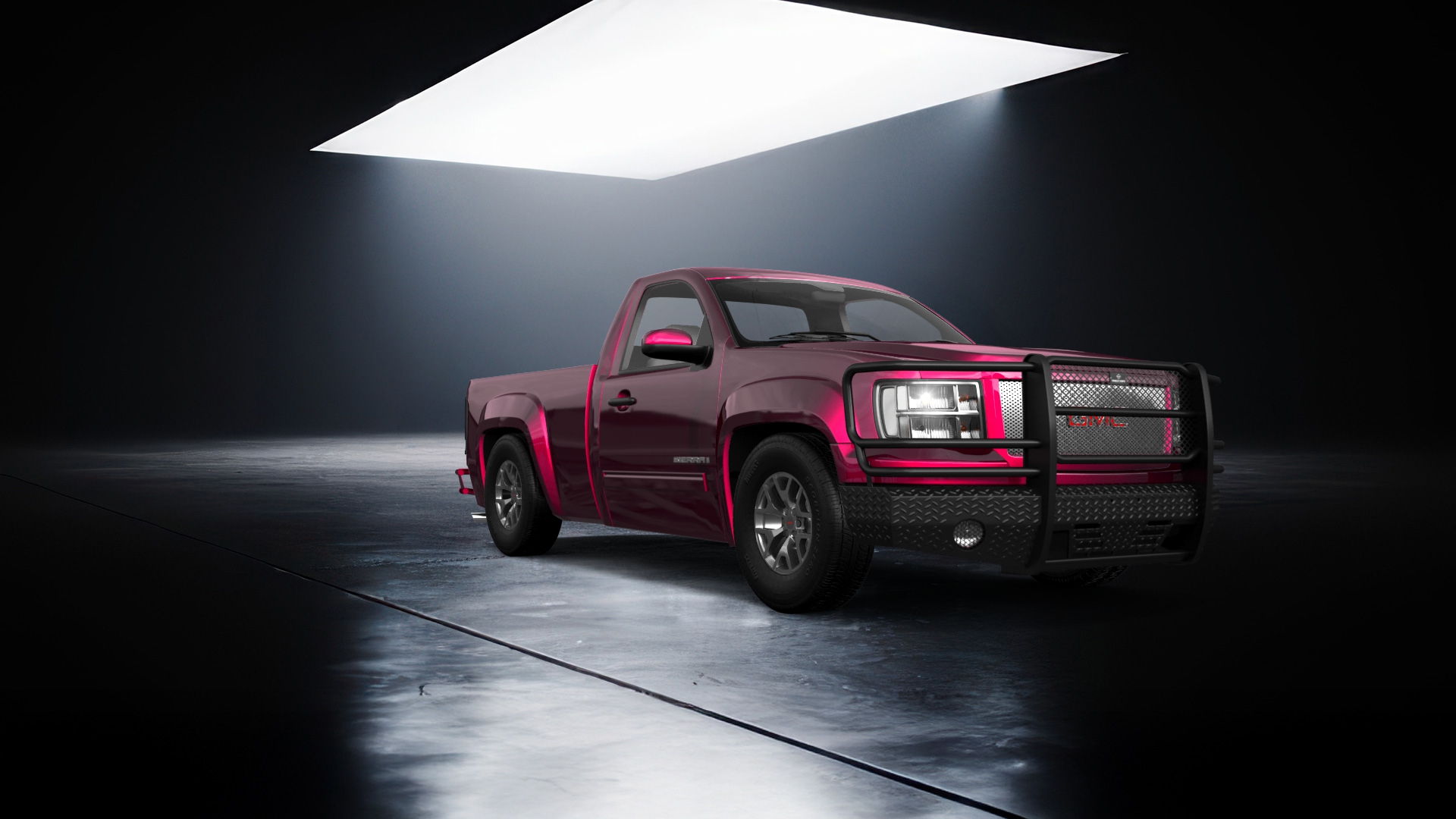 GMC Sierra 1500 Regular Cab 6.6 box 2 Door truck 2007 tuning