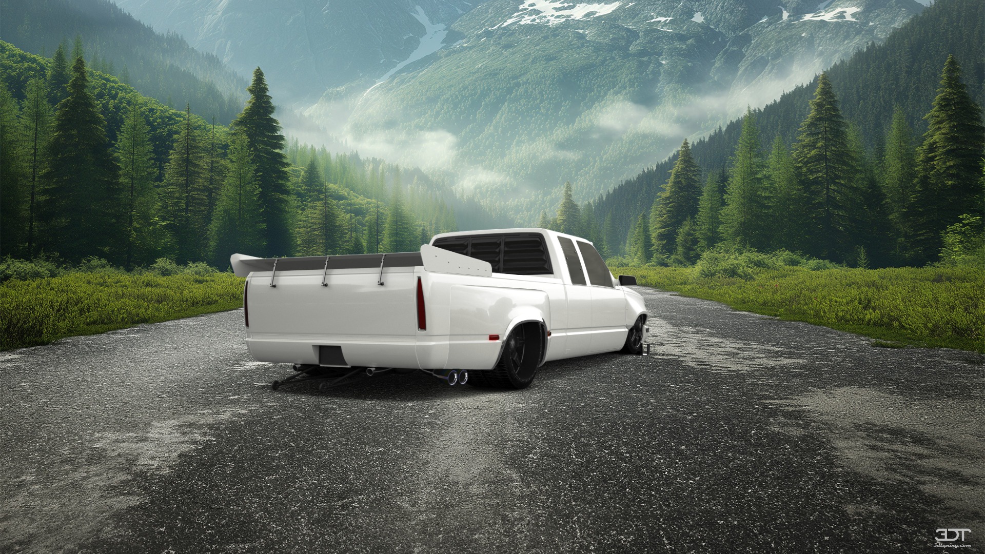 Chevrolet K3500 Extended Cab Pickup Truck 1988 画像
