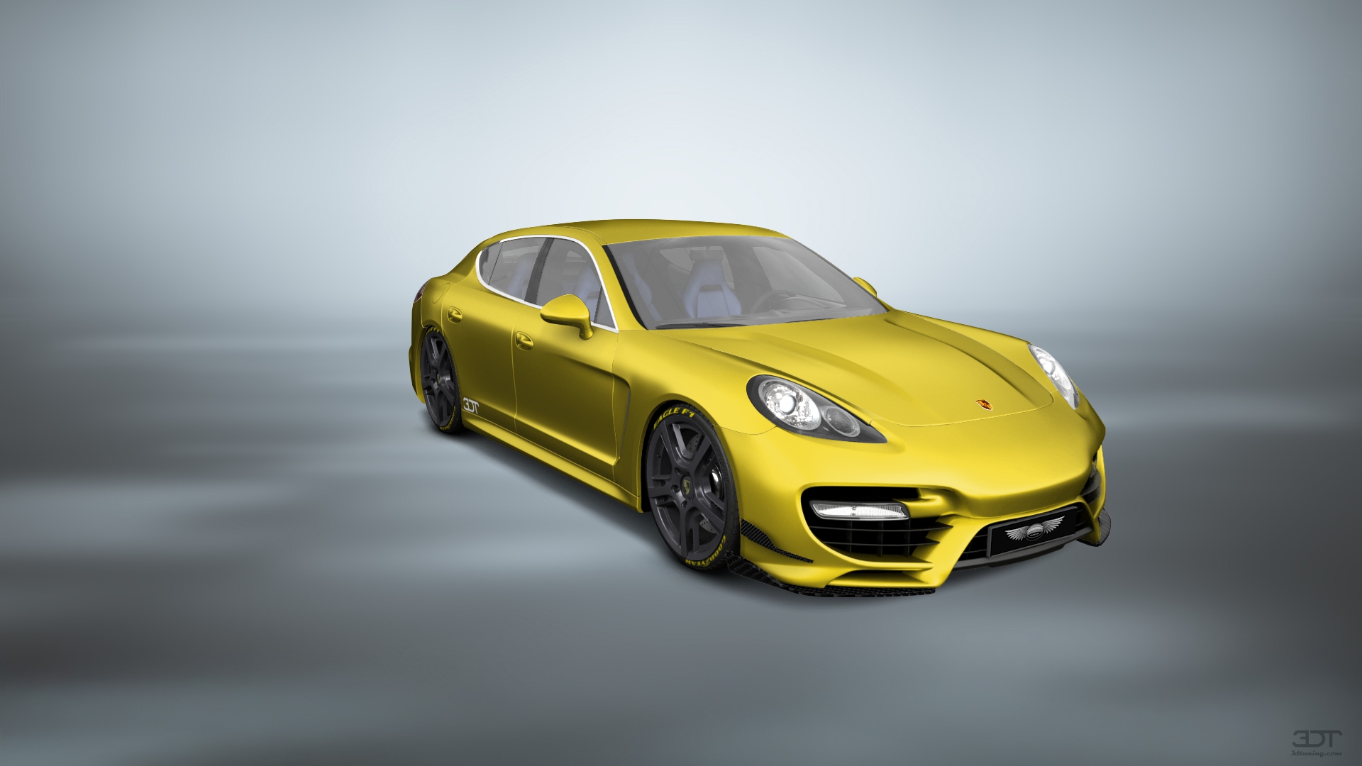 Porsche Panamera 4 door fastback saloon 2011