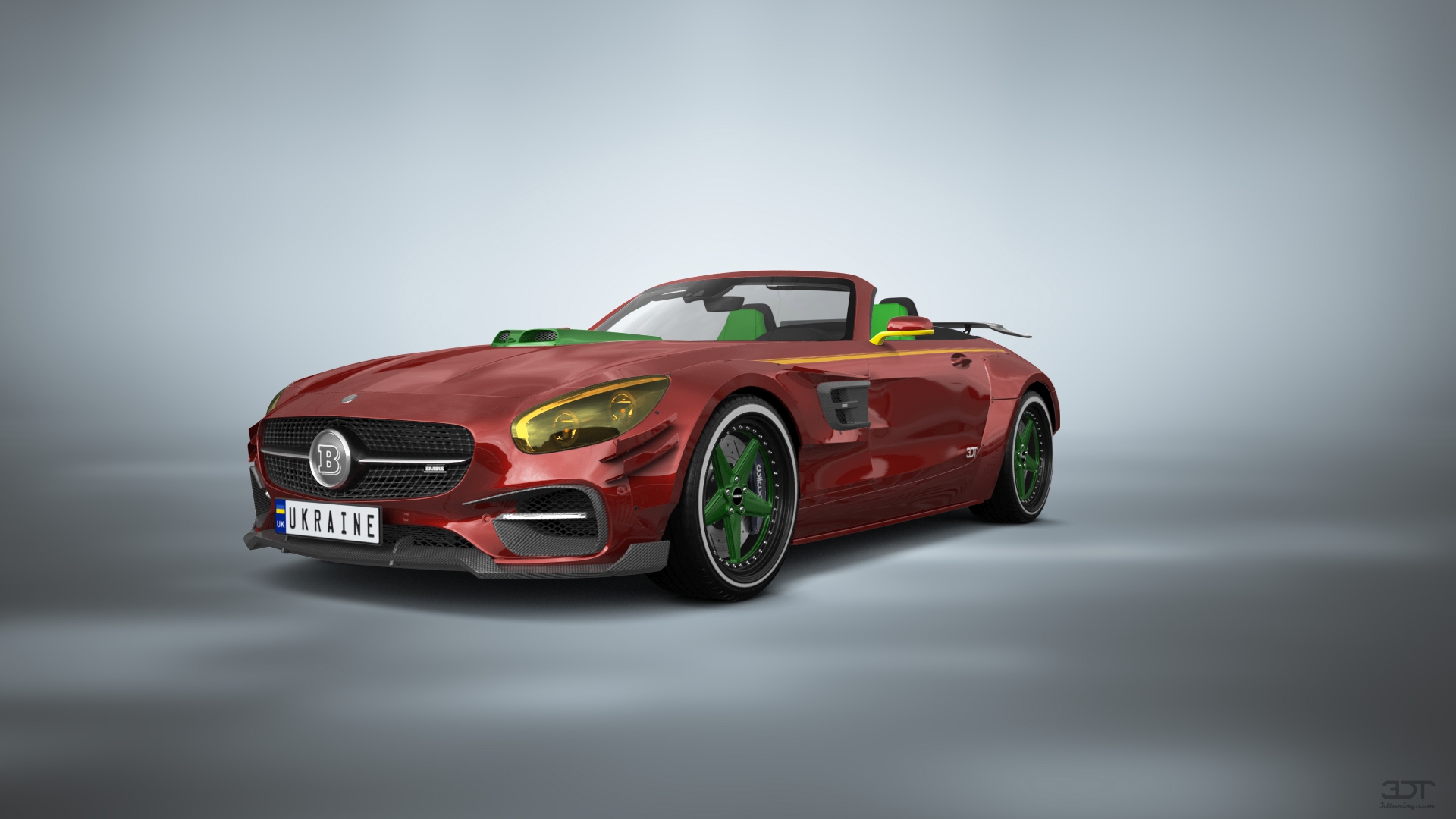 Mercedes AMG GT 2 Door Convertible 2016 tuning