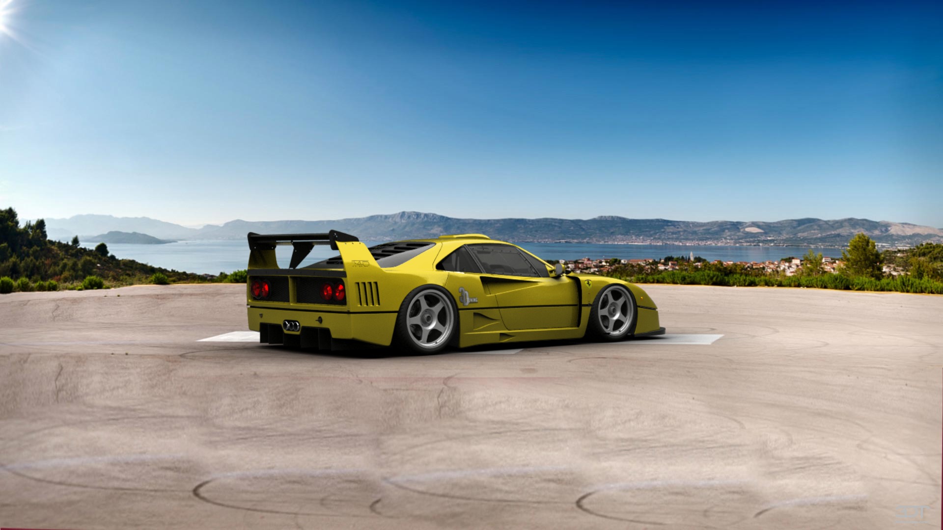 Ferrari F40 Competizione Coupe 1989 tuning