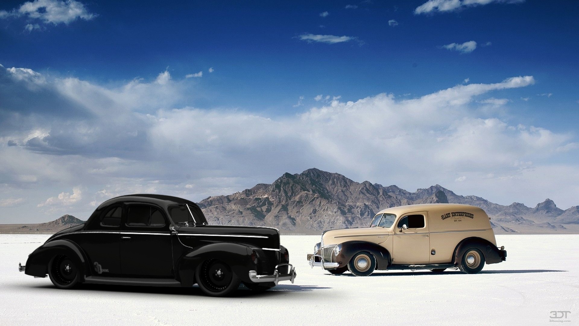 Ford De Luxe Coupe Liftback 1940 tuning