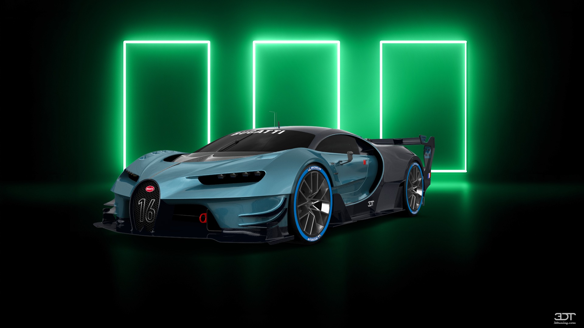 Bugatti Vision GT Supercar 2015 tuning