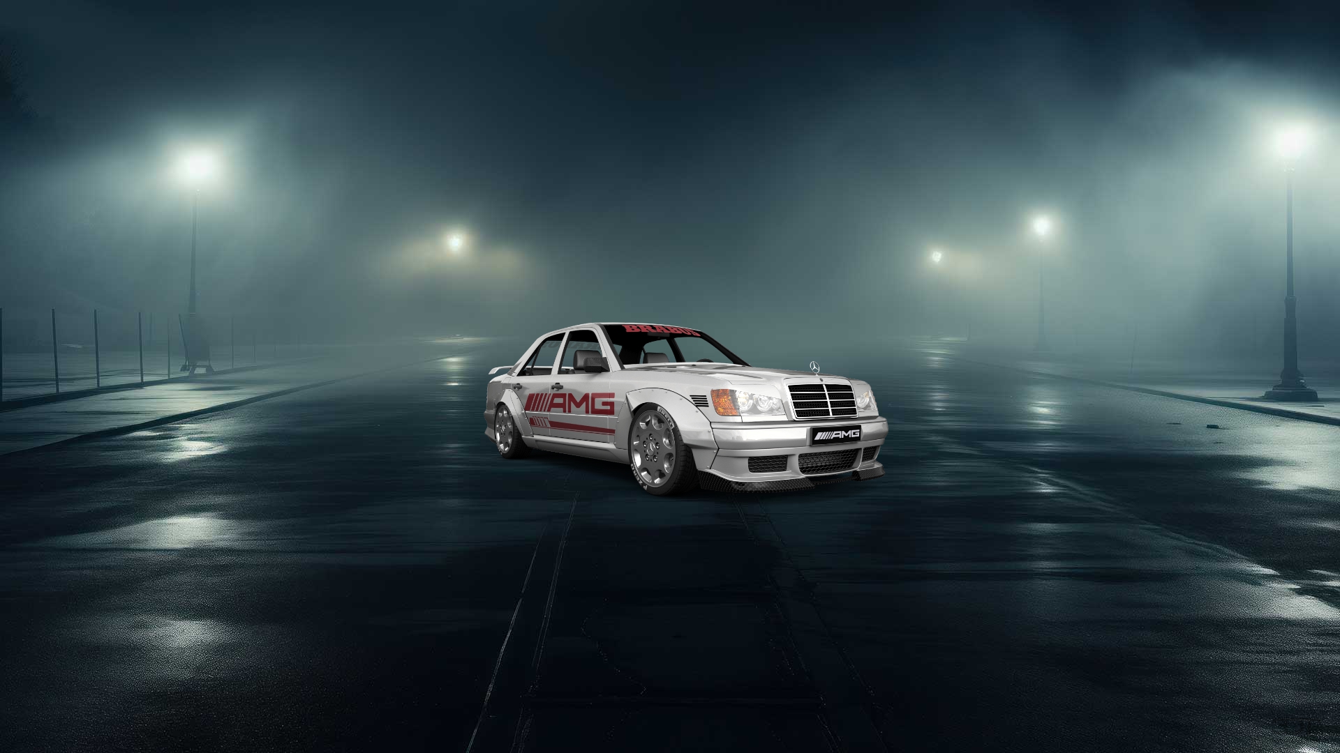 Mercedes E-Class Sedan 1984 tuning