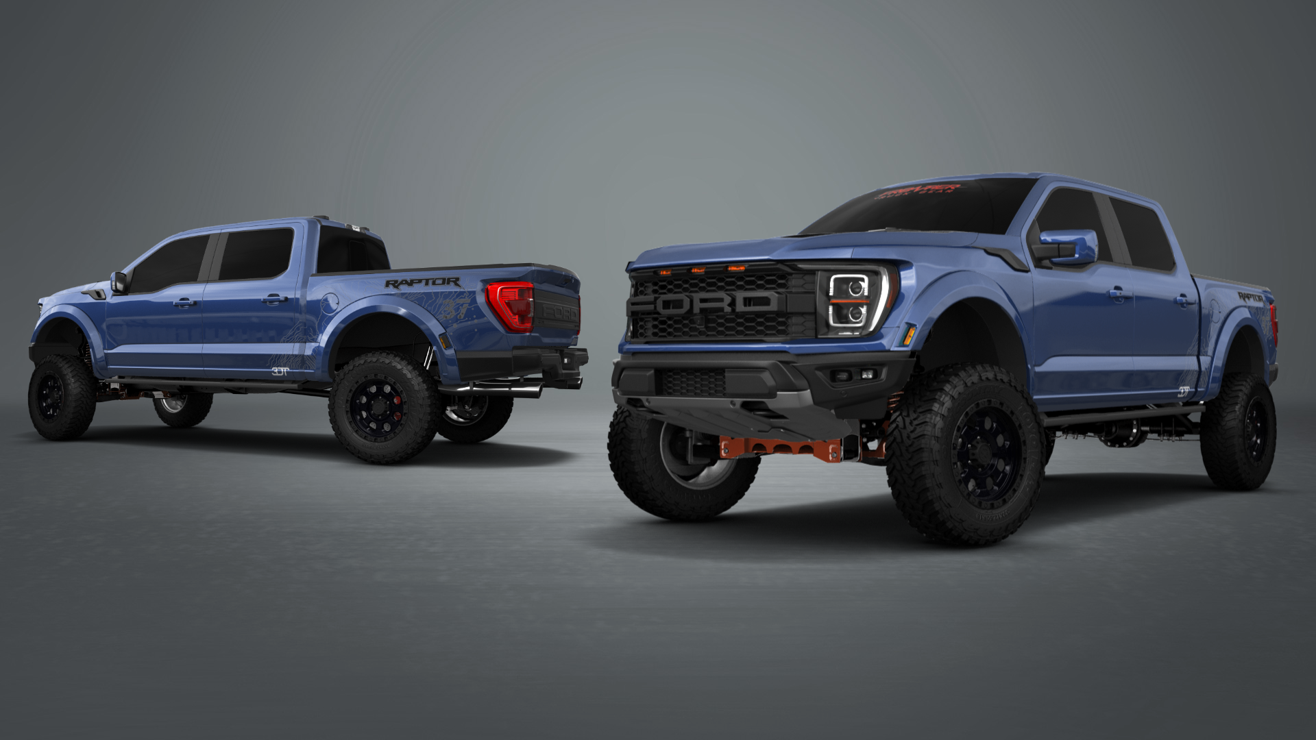 Ford F-150 Raptor 4 Door pickup truck 2021
