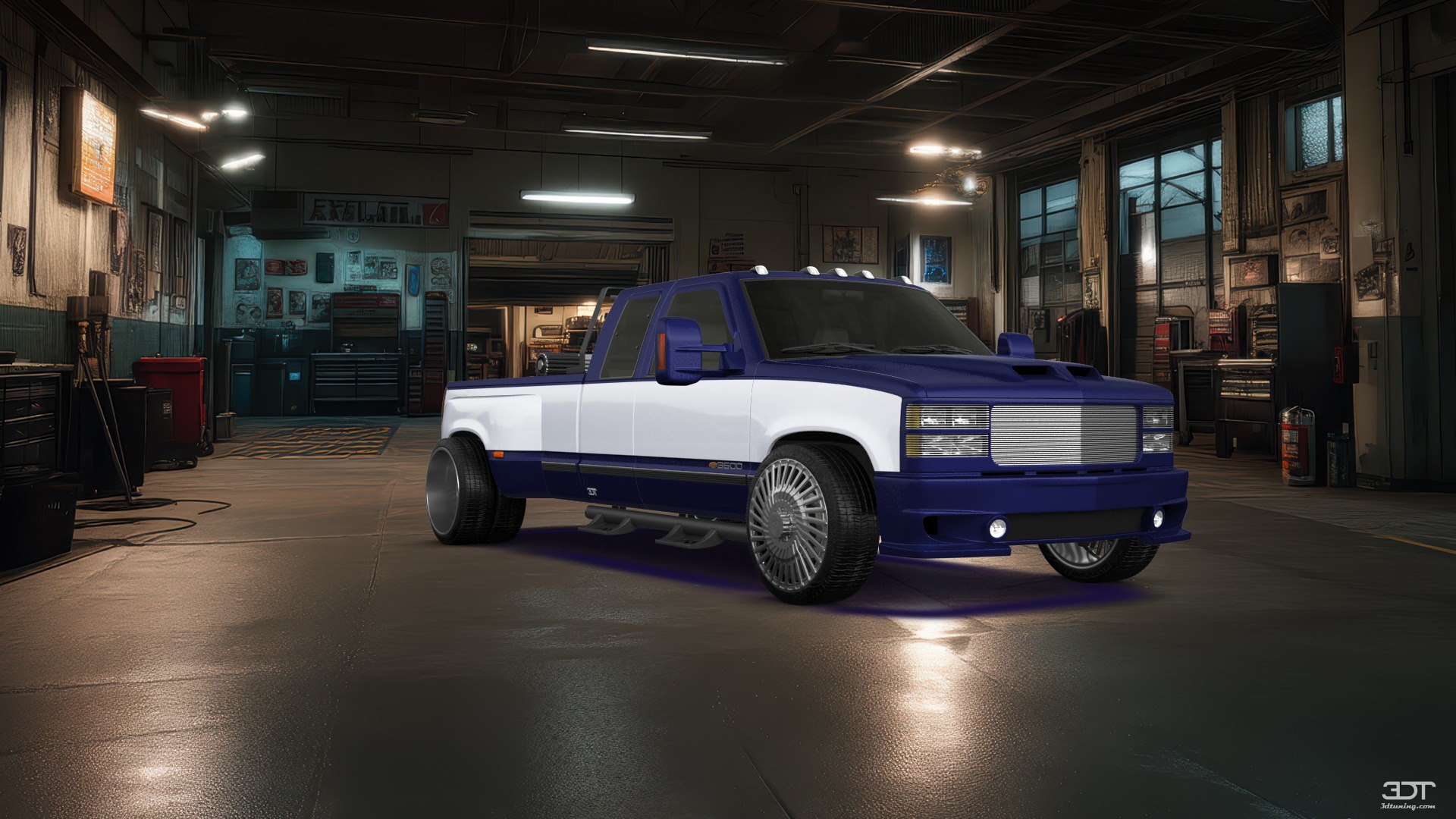 Chevrolet K3500 Extended Cab Pickup Truck 1988 tuning